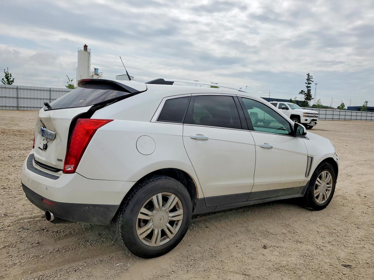 2013 Cadillac Srx Luxury Collection White vin: 3GYFNGE33DS591988