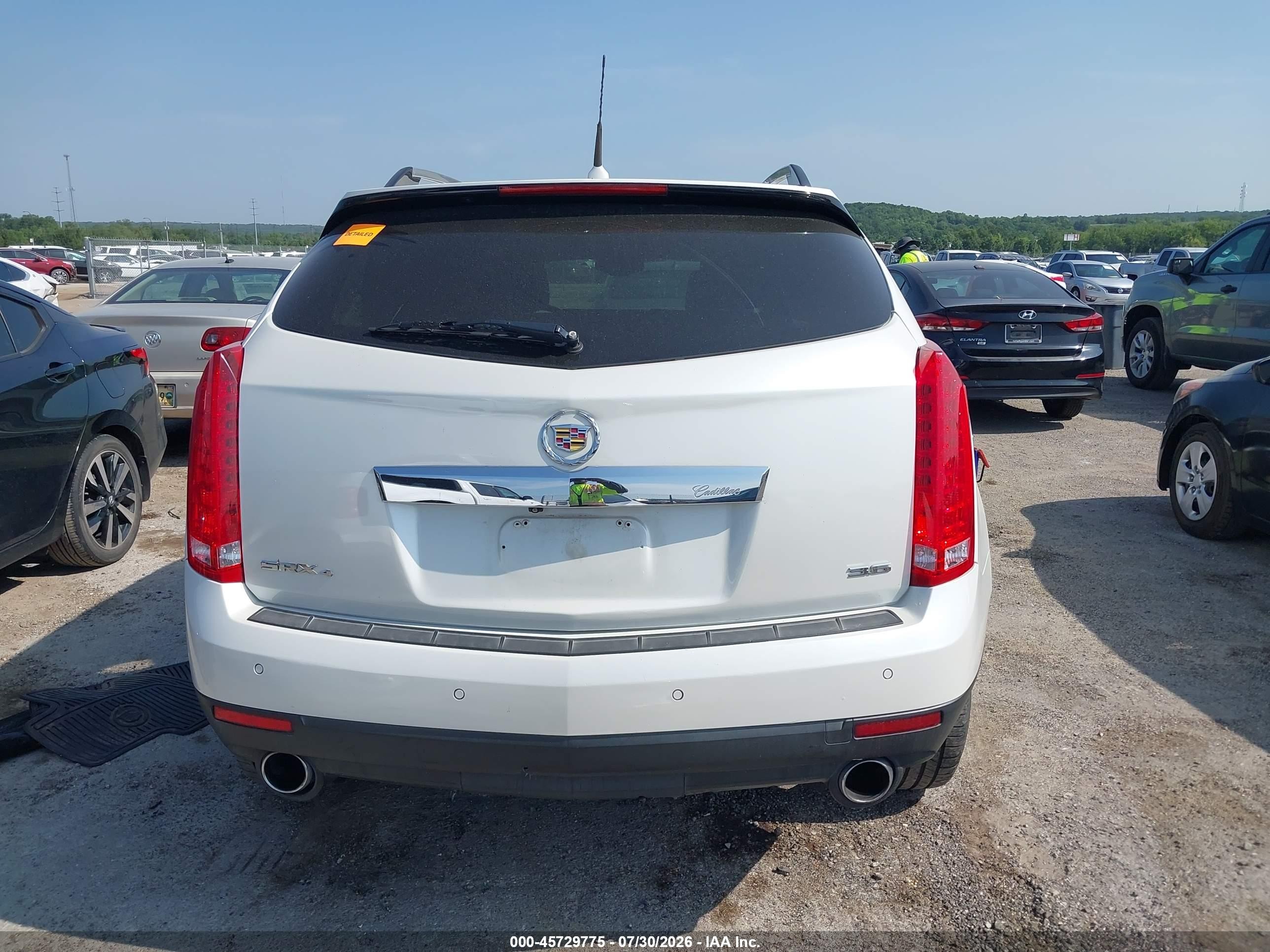 2014 Cadillac Srx Premium Collection White vin: 3GYFNGE33ES561570