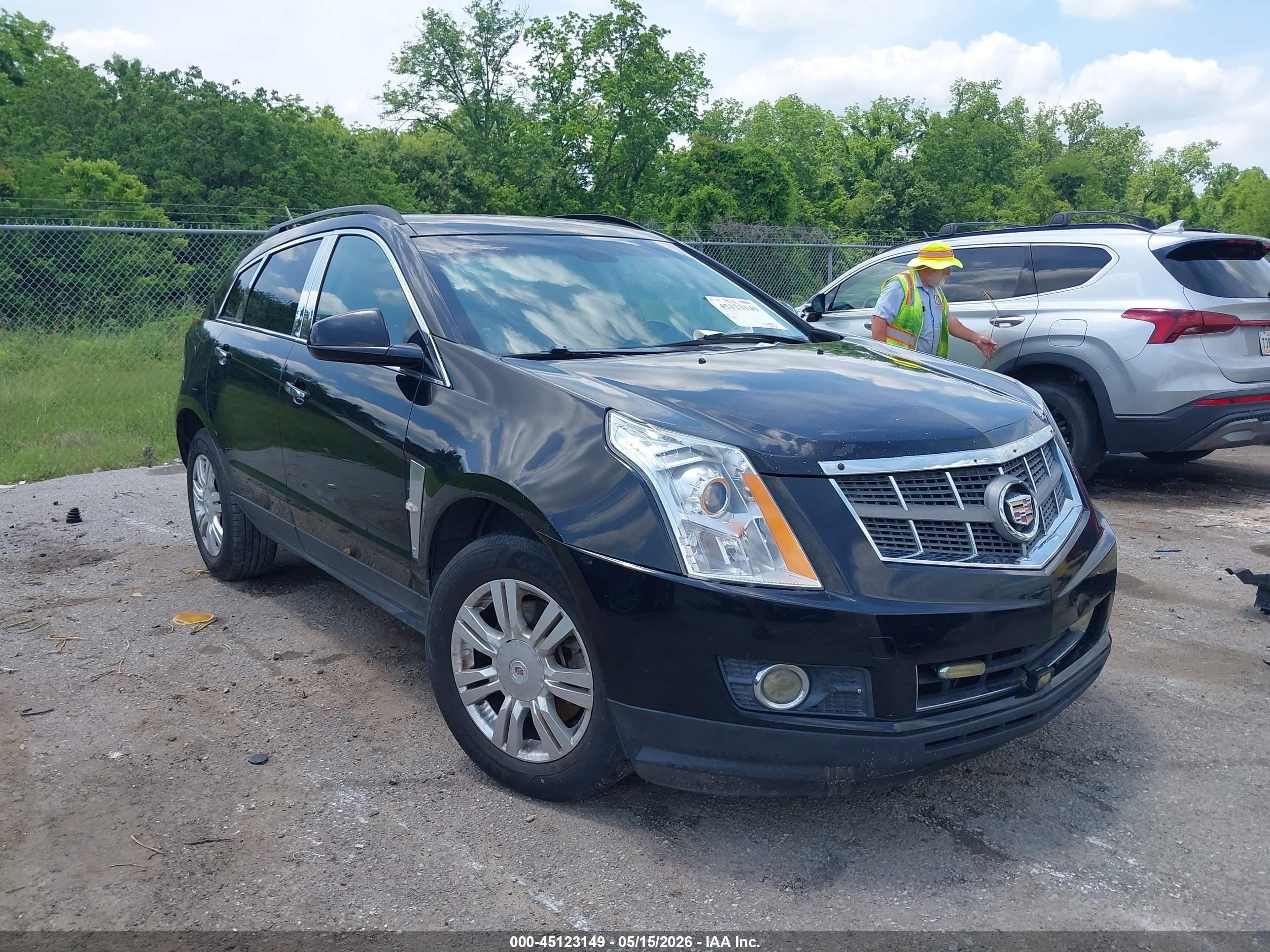 2012 Cadillac Srx Standard Black vin: 3GYFNGE34CS593988