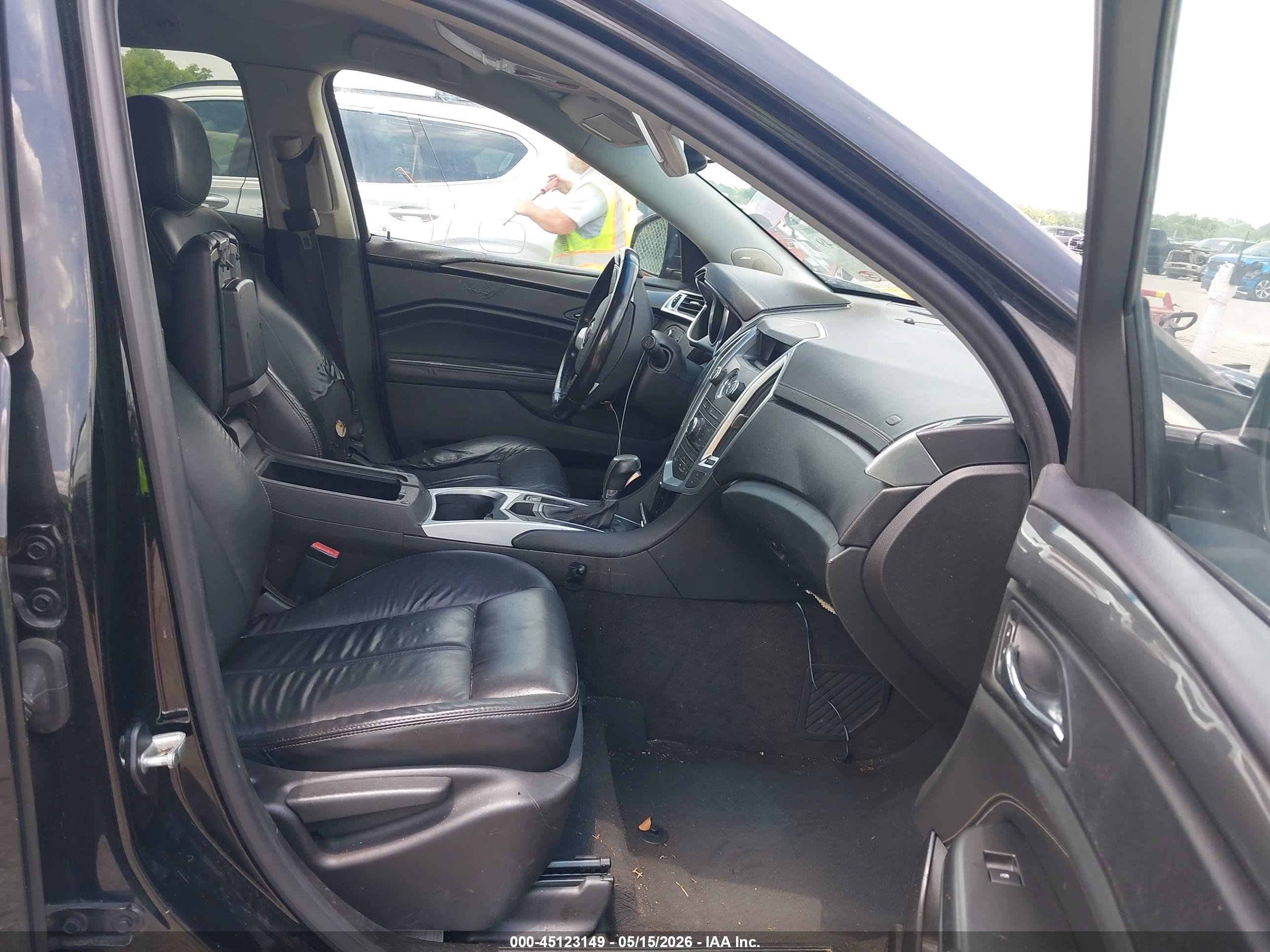 2012 Cadillac Srx Standard Black vin: 3GYFNGE34CS593988