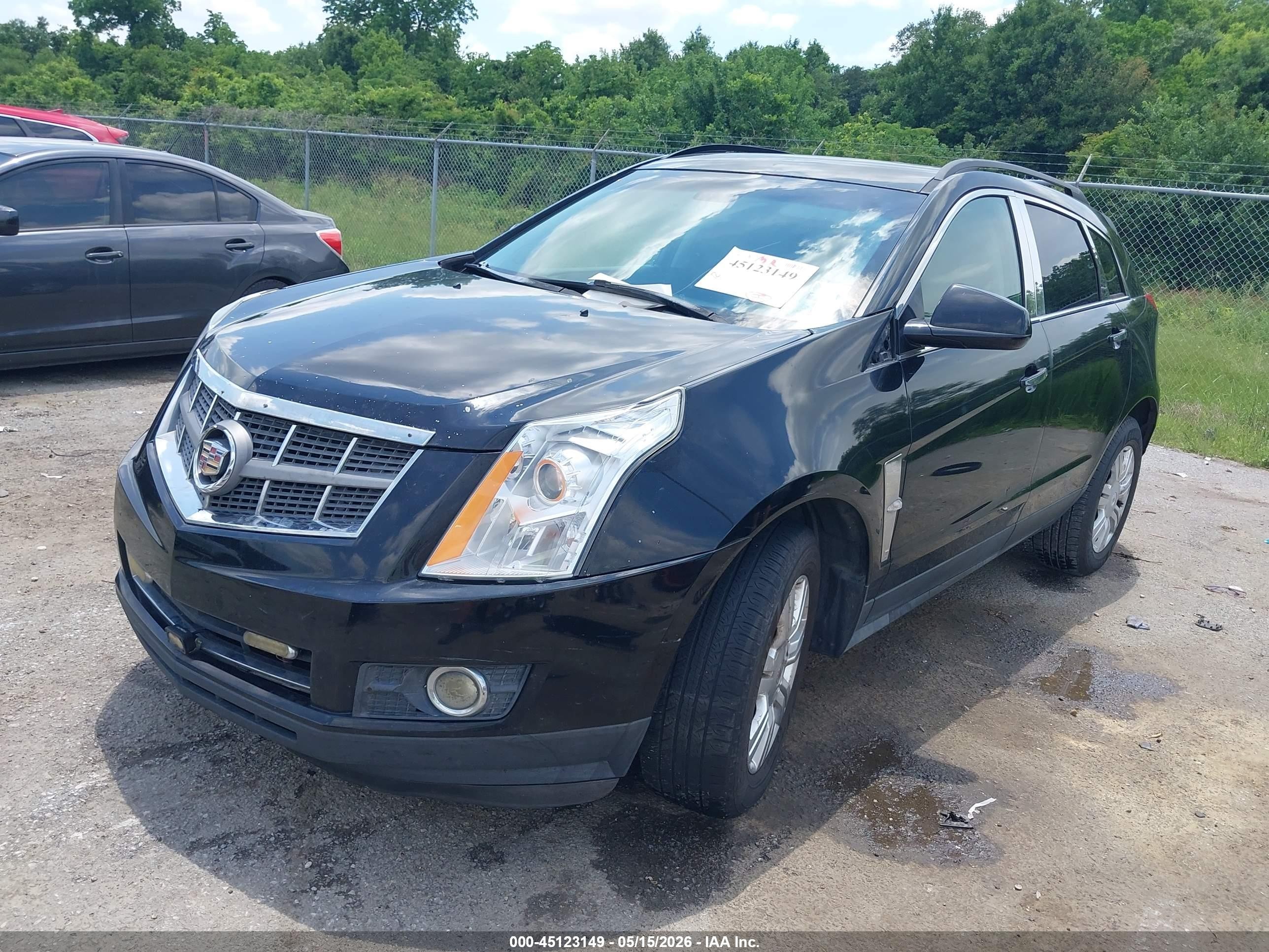 2012 Cadillac Srx Standard Black vin: 3GYFNGE34CS593988