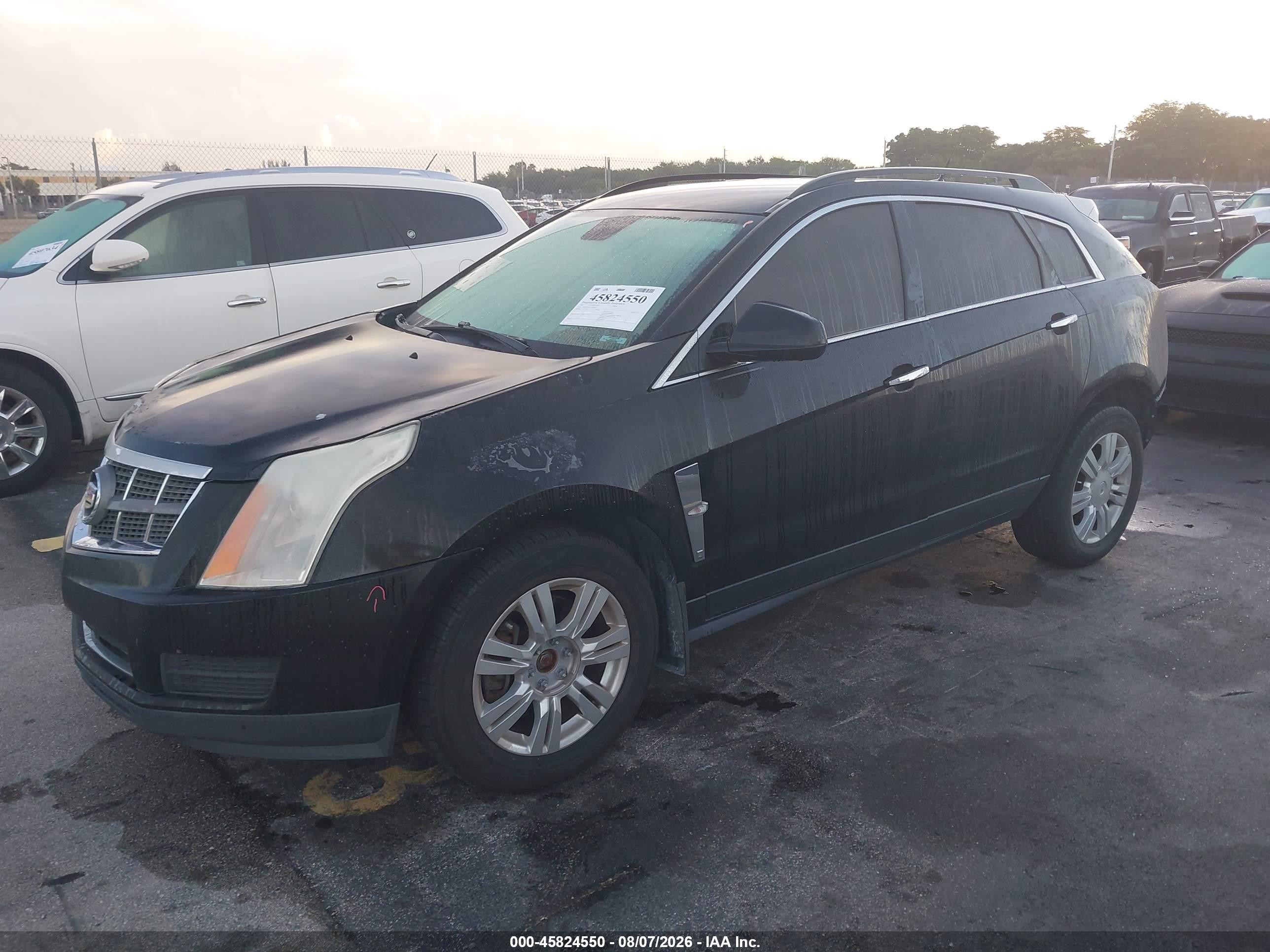 2012 Cadillac Srx Standard Black vin: 3GYFNGE34CS654420
