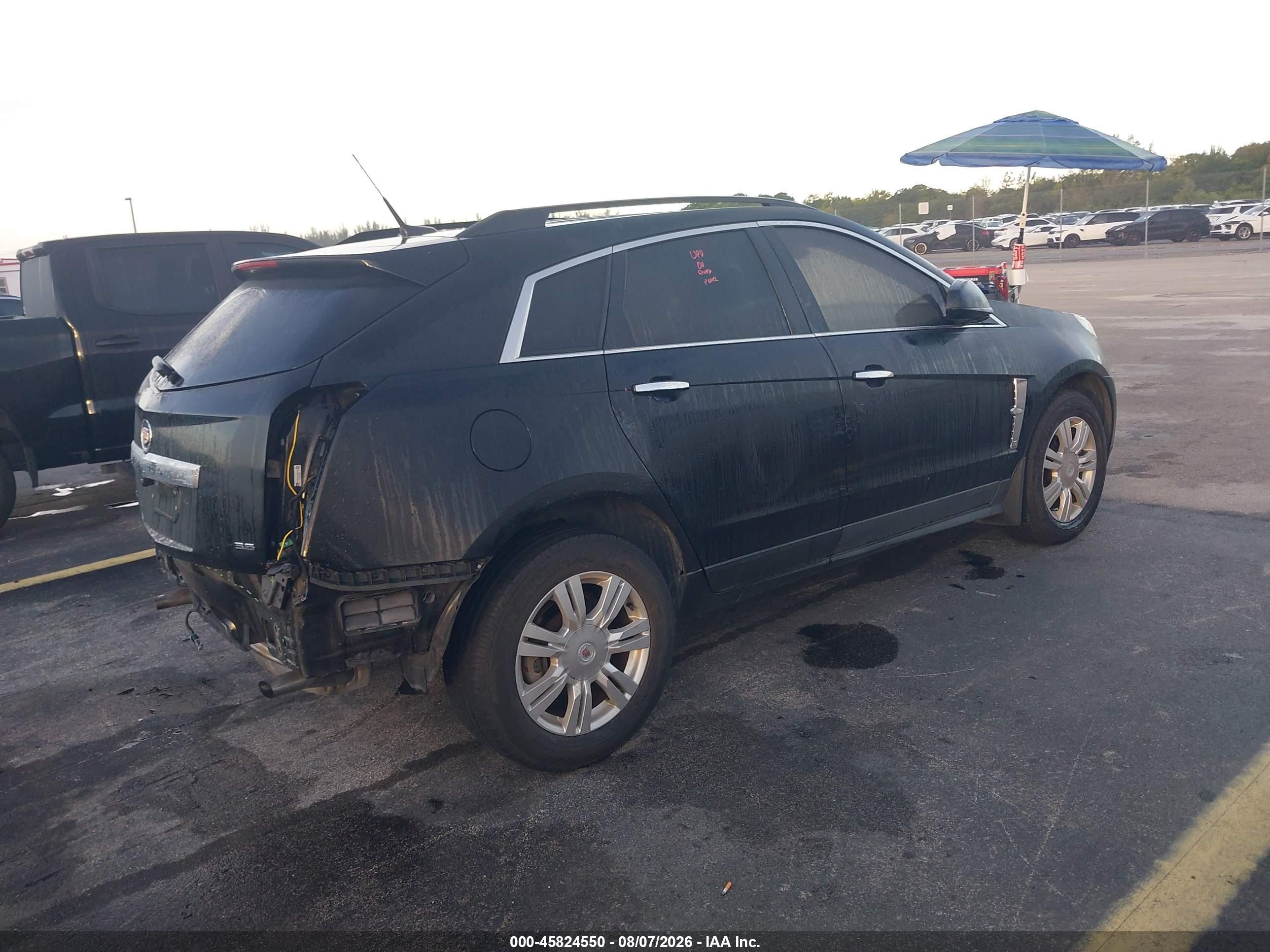 2012 Cadillac Srx Standard Black vin: 3GYFNGE34CS654420