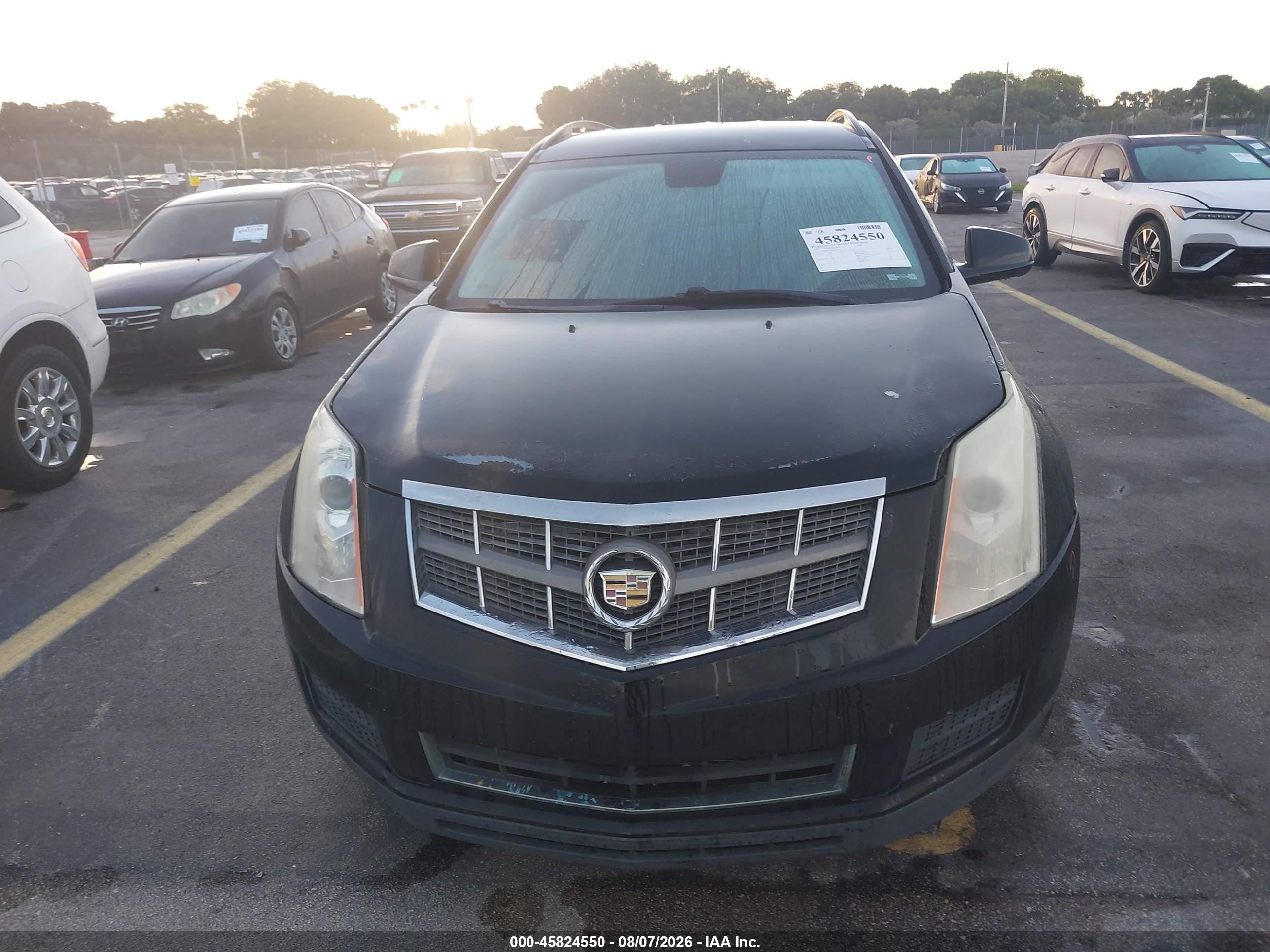 2012 Cadillac Srx Standard Black vin: 3GYFNGE34CS654420