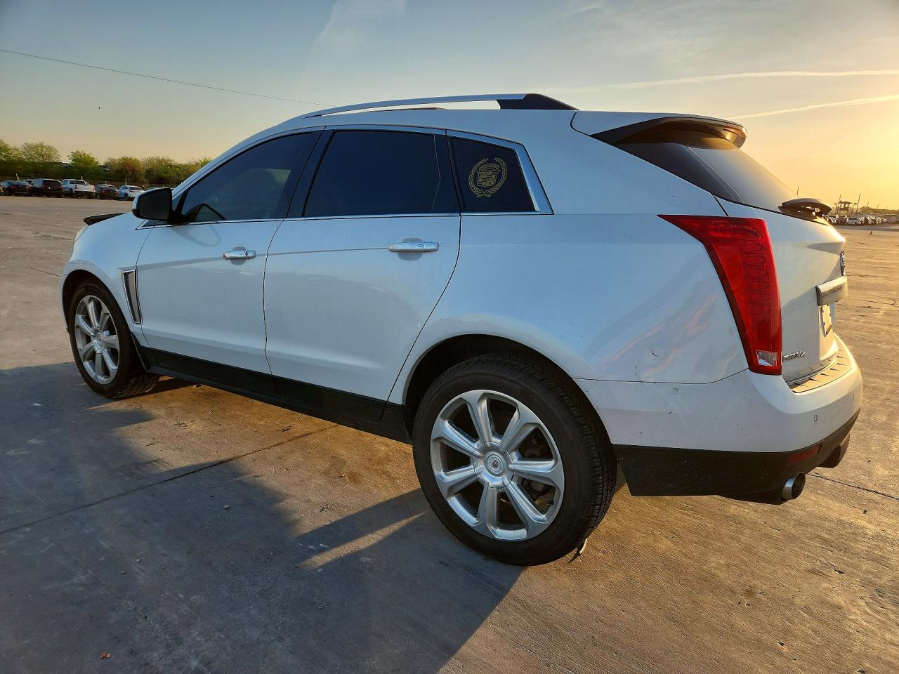 2014 Cadillac Srx Premium Collection White vin: 3GYFNGE34ES645767