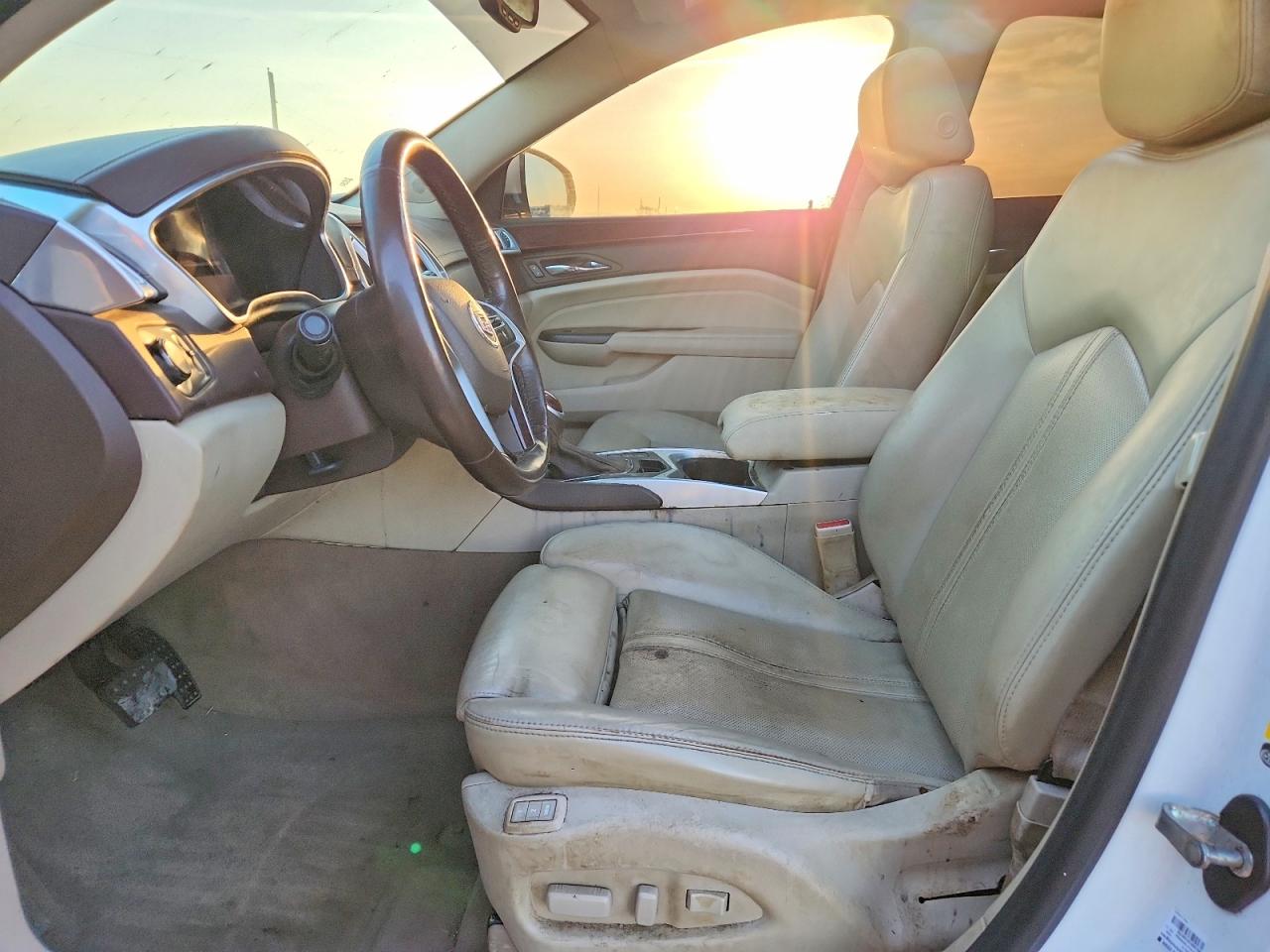 2014 Cadillac Srx Premium Collection White vin: 3GYFNGE34ES645767