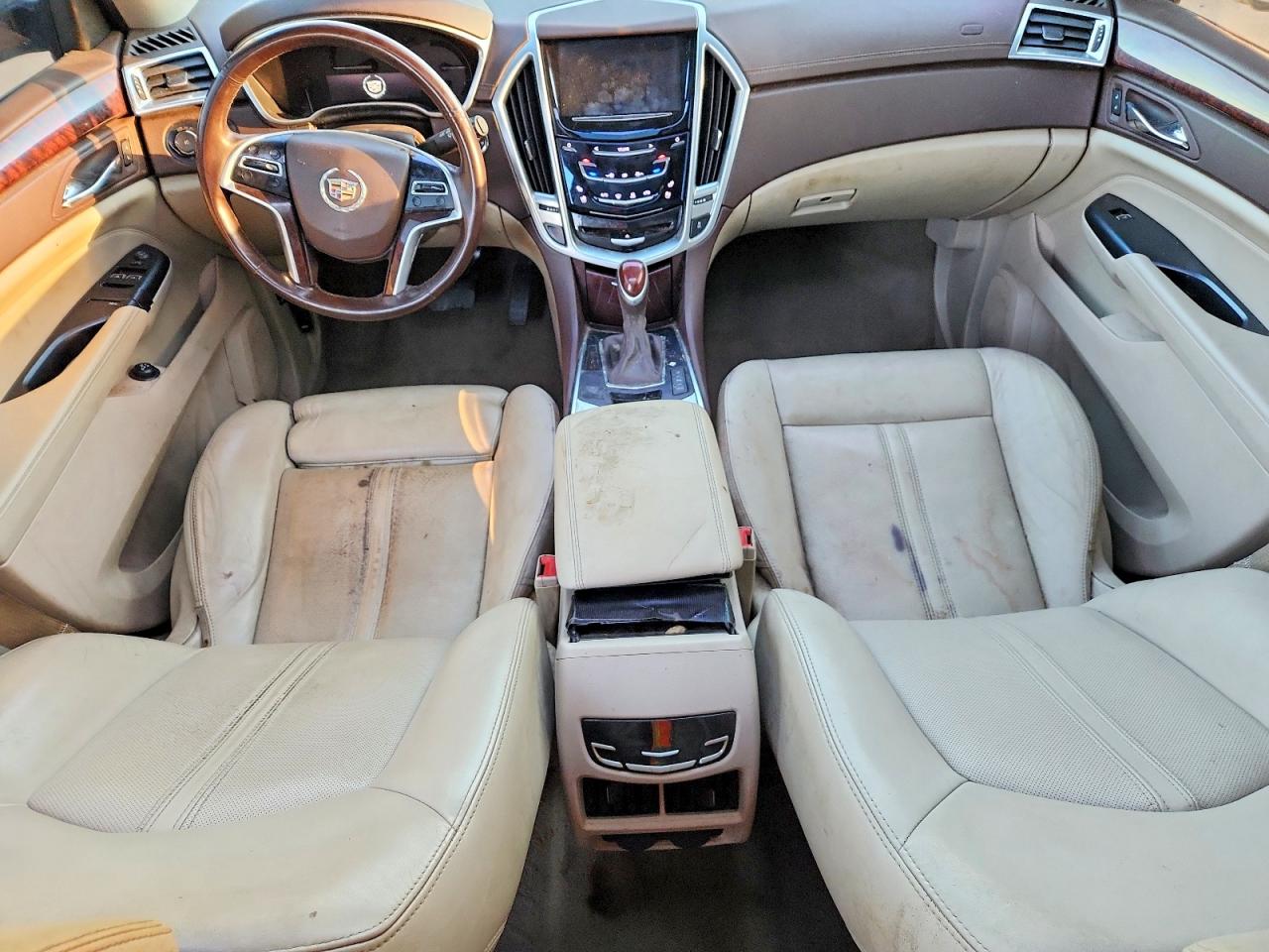 2014 Cadillac Srx Premium Collection White vin: 3GYFNGE34ES645767
