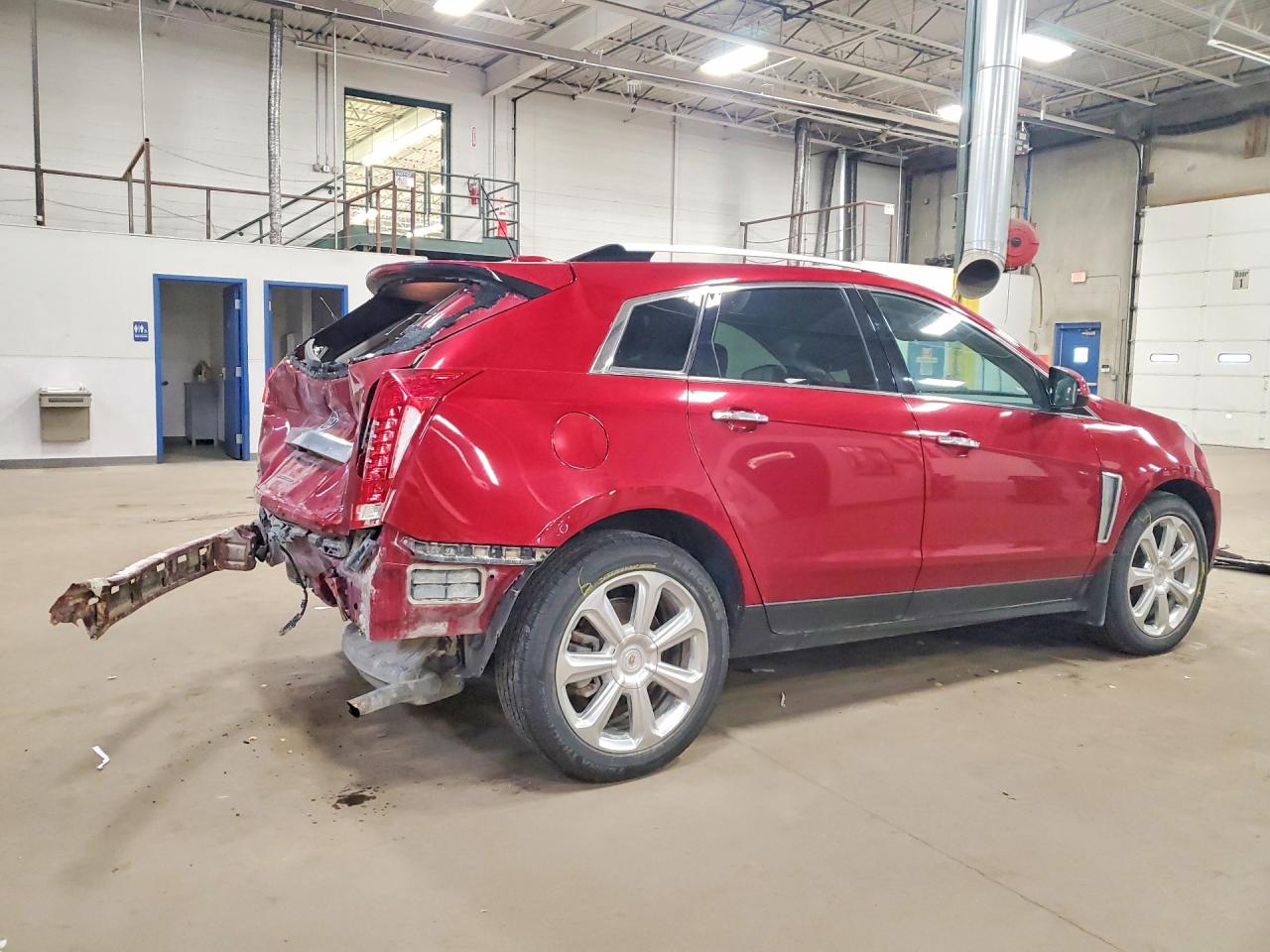 2015 Cadillac Srx Premium Collection Red vin: 3GYFNGE34FS557660