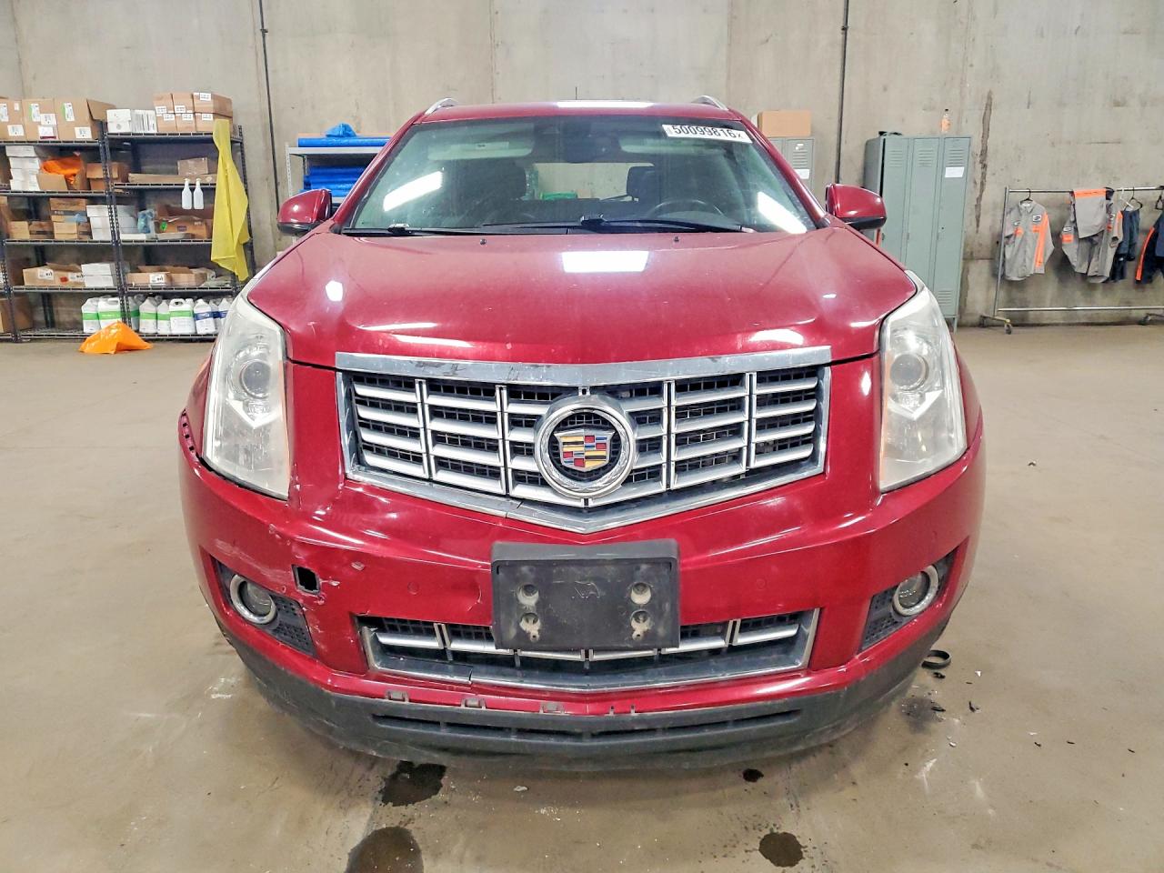 2015 Cadillac Srx Premium Collection Red vin: 3GYFNGE34FS557660