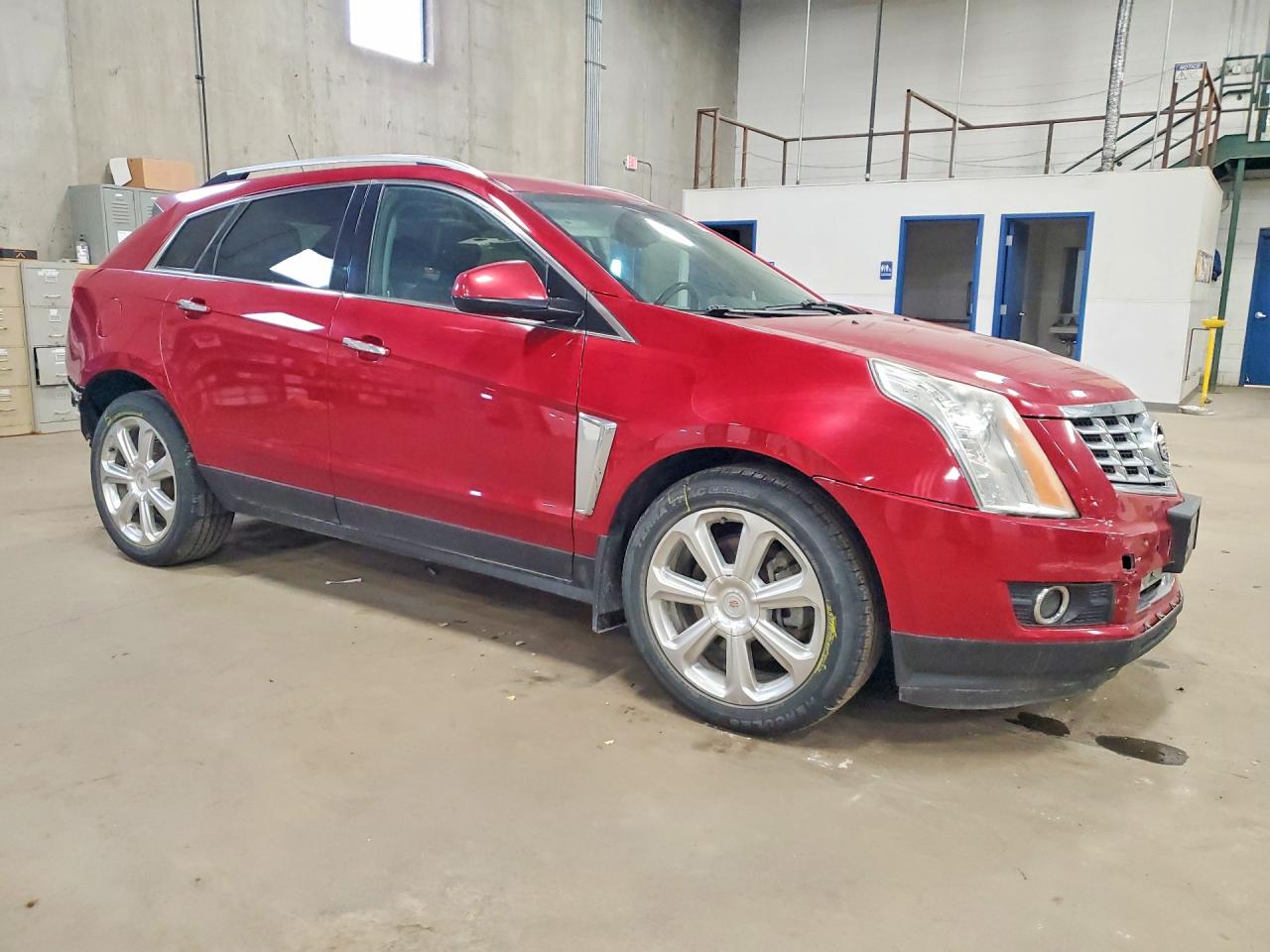 2015 Cadillac Srx Premium Collection Red vin: 3GYFNGE34FS557660