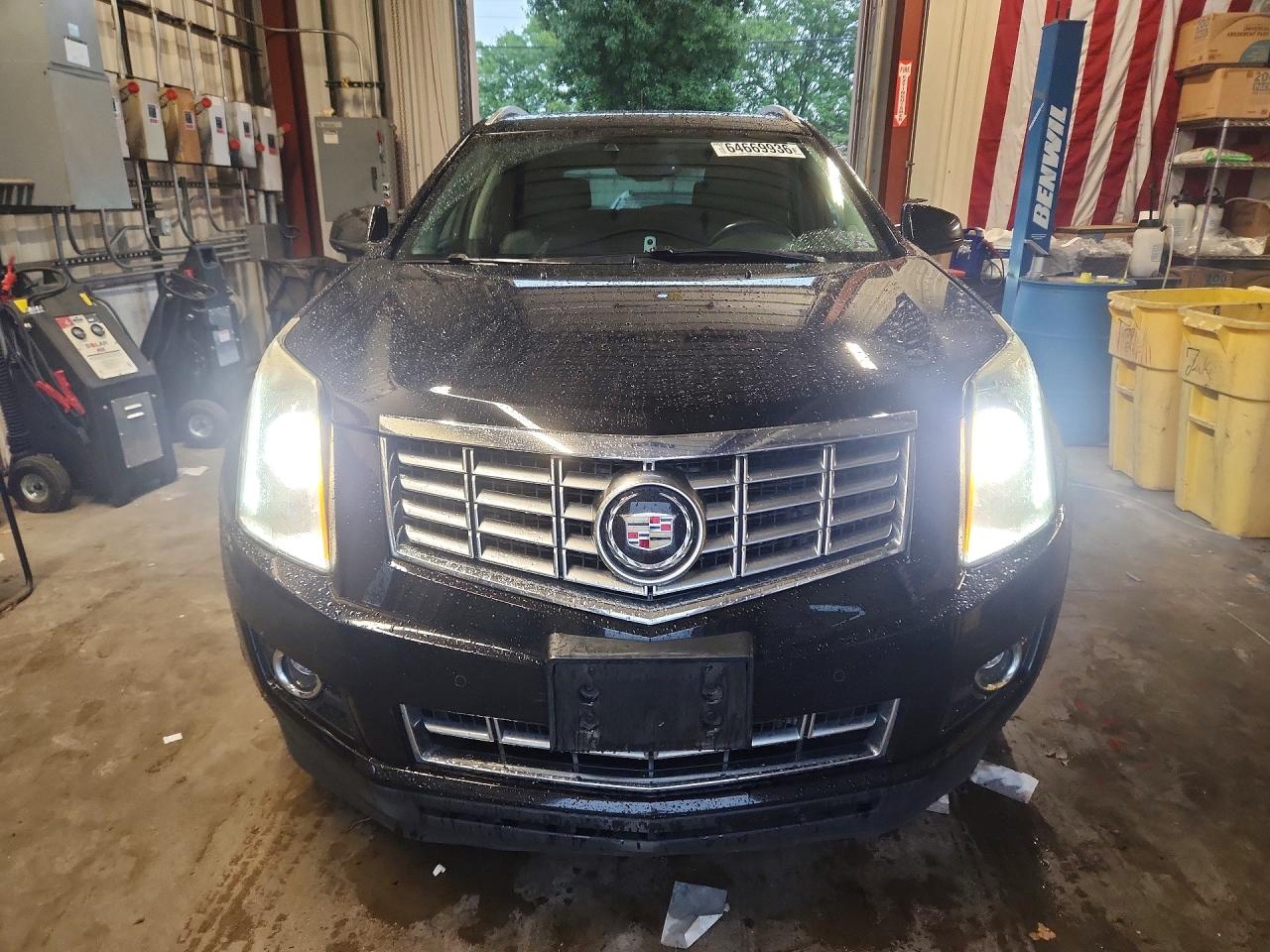 2015 Cadillac Srx Premium Collection Черный vin: 3GYFNGE34FS624354