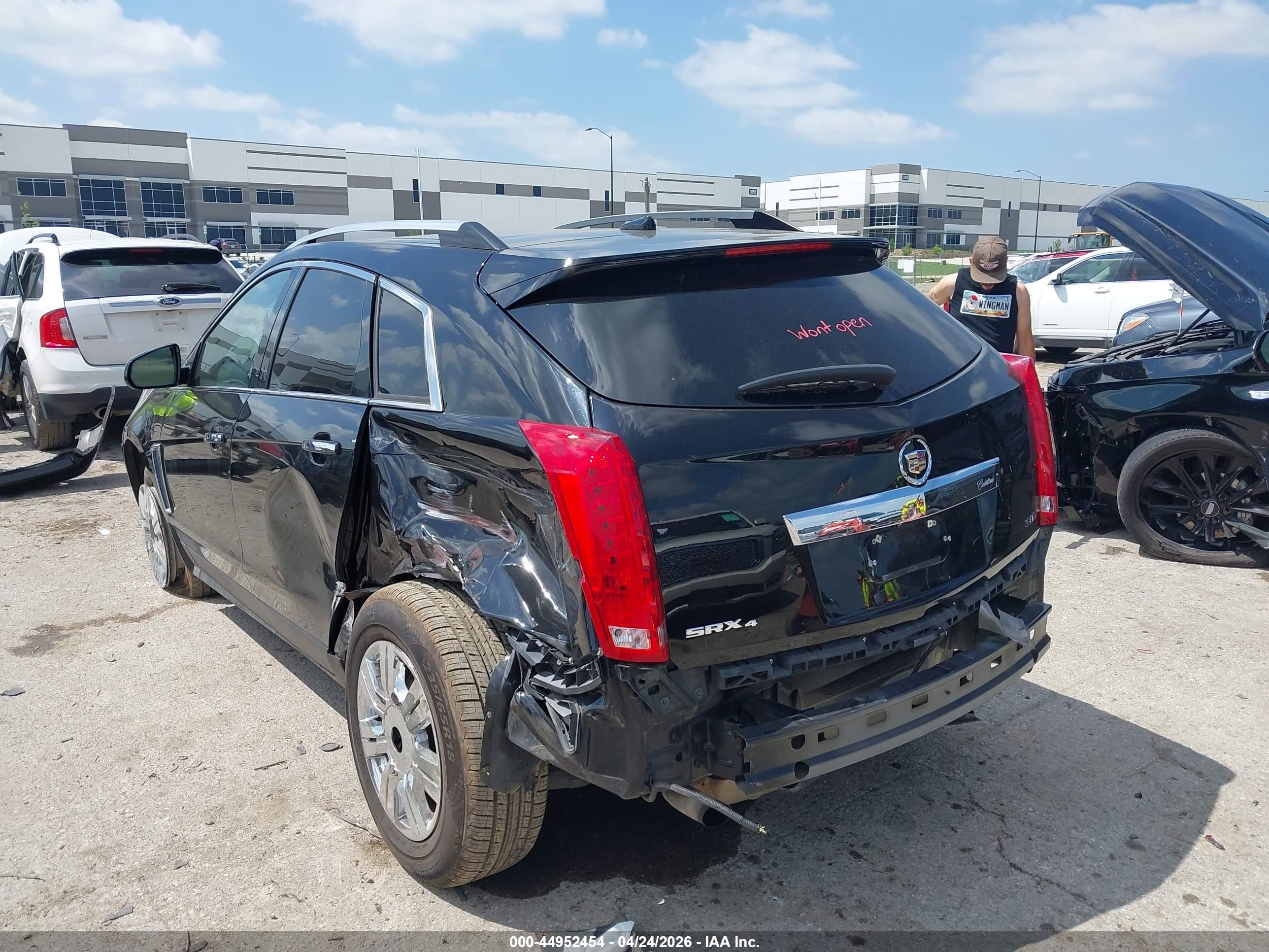 2013 Cadillac Srx Luxury Collection Black vin: 3GYFNGE35DS562508