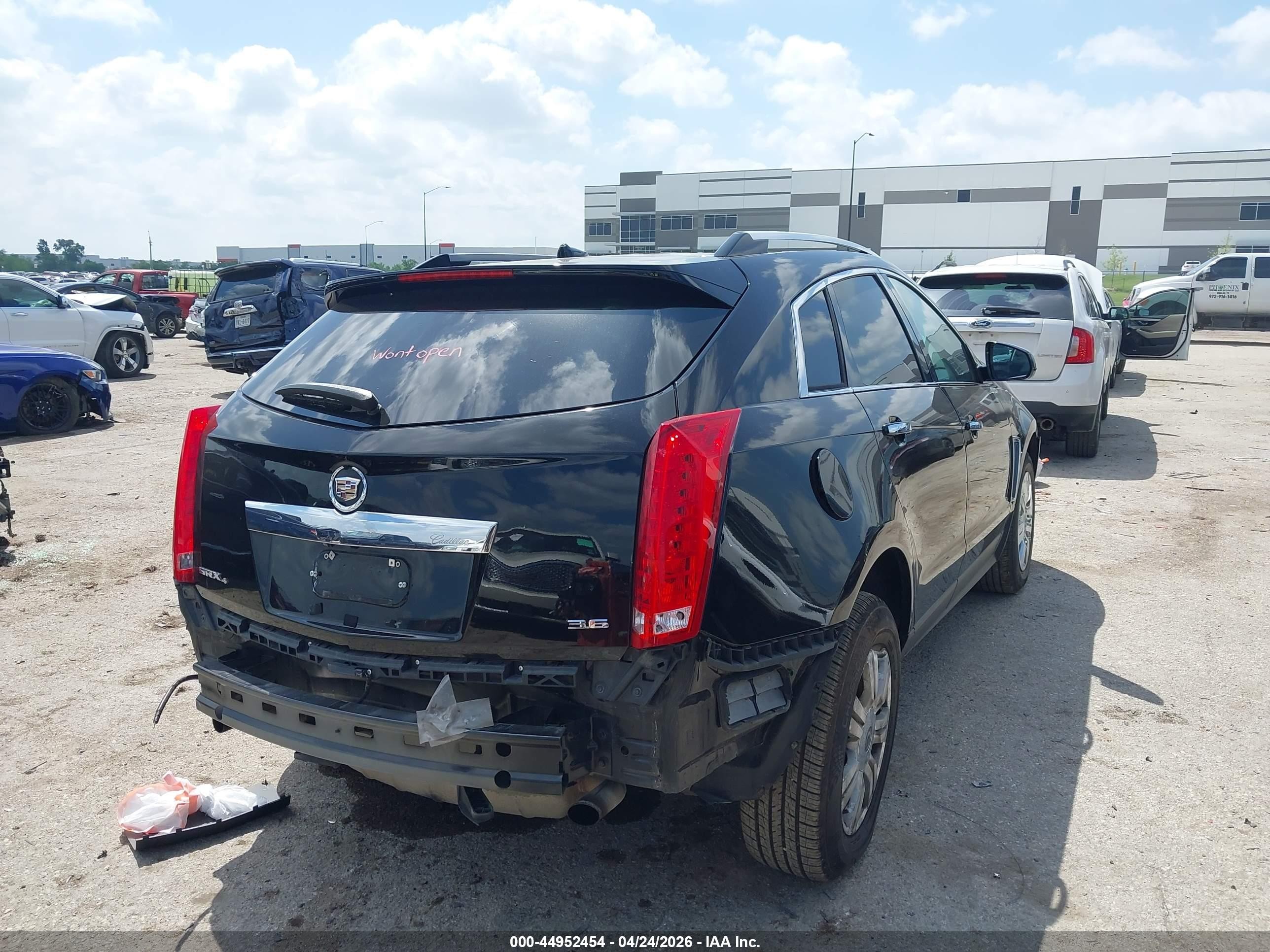 2013 Cadillac Srx Luxury Collection Black vin: 3GYFNGE35DS562508