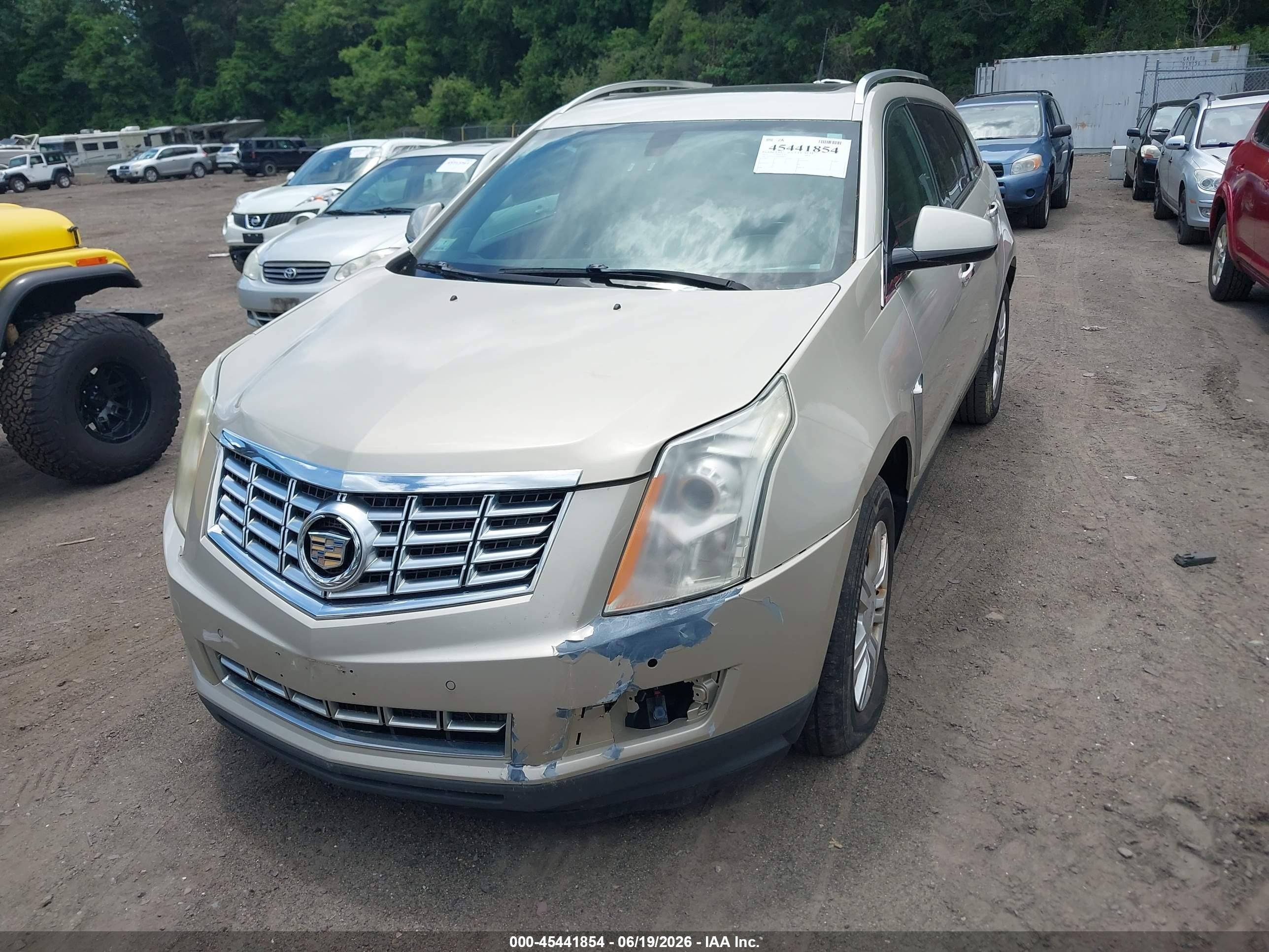 2013 Cadillac Srx Luxury Collection Beige vin: 3GYFNGE35DS588770