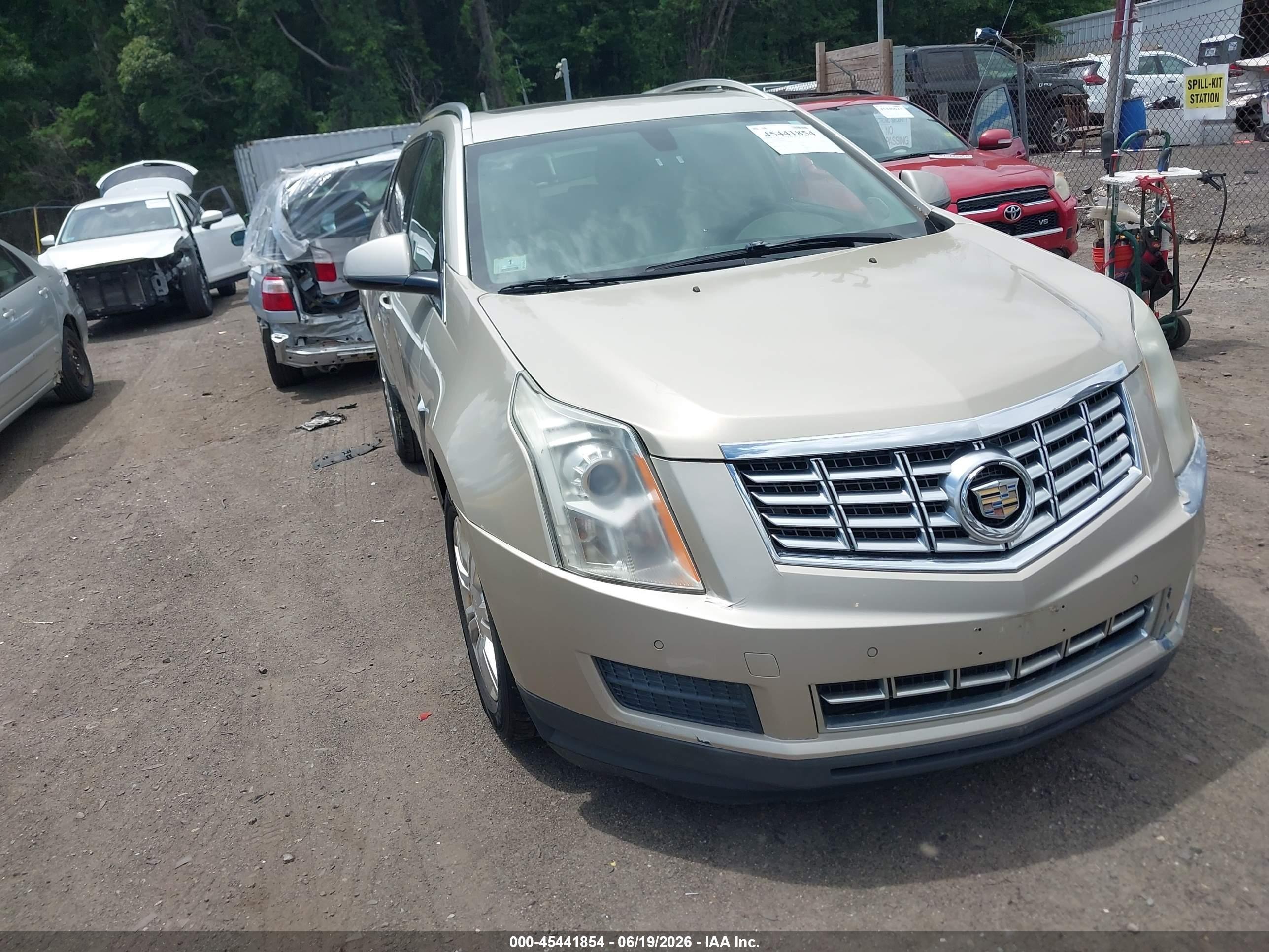 2013 Cadillac Srx Luxury Collection Beige vin: 3GYFNGE35DS588770