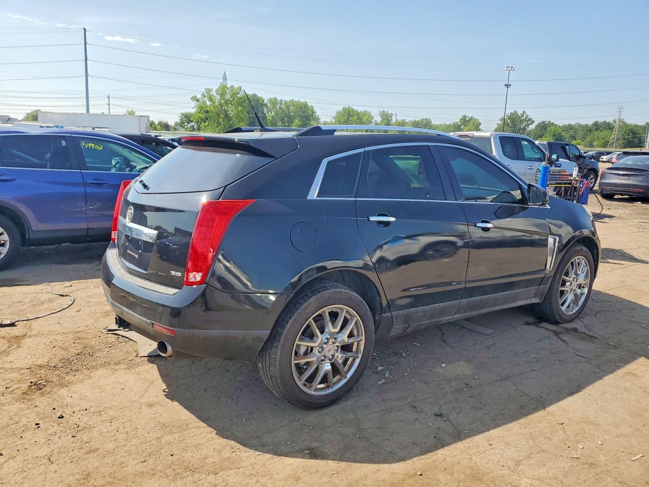 2014 Cadillac Srx Premium Collection Black vin: 3GYFNGE35ES518512
