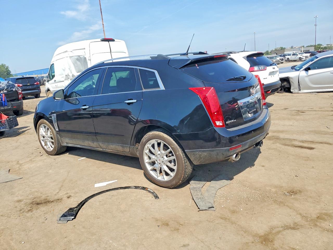 2014 Cadillac Srx Premium Collection Black vin: 3GYFNGE35ES518512