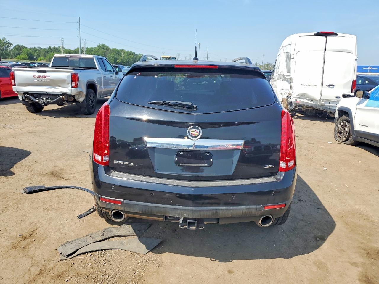 2014 Cadillac Srx Premium Collection Black vin: 3GYFNGE35ES518512