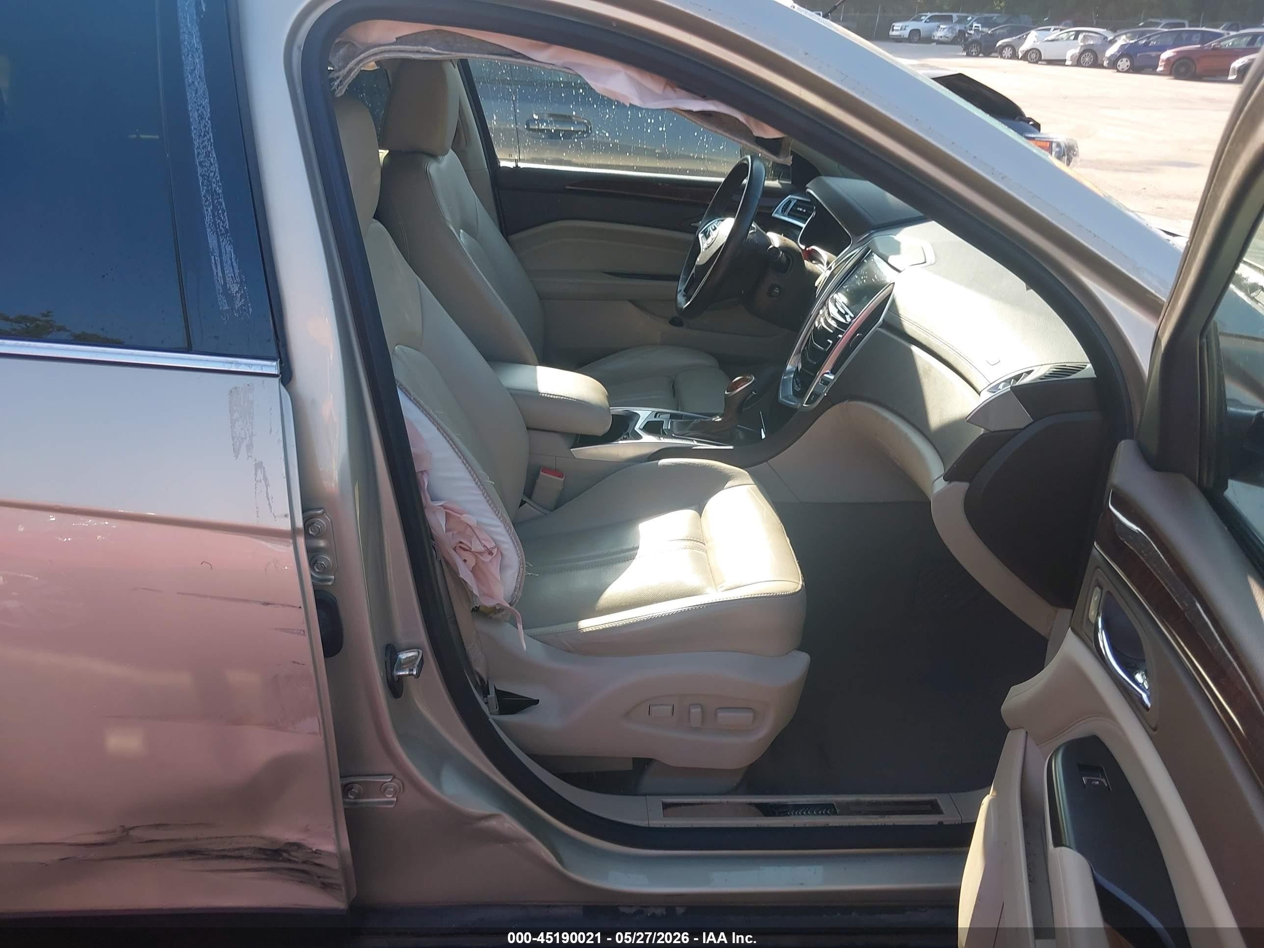 2015 Cadillac Srx Premium Collection Silver vin: 3GYFNGE35FS526241