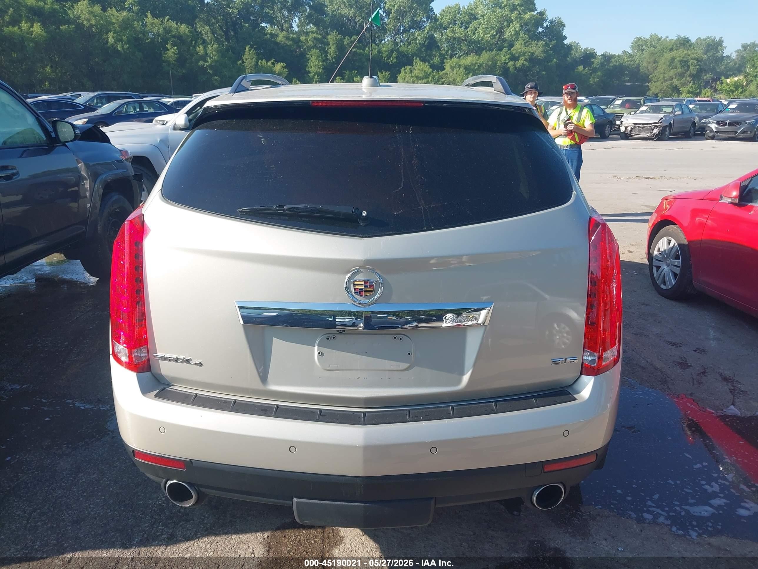 2015 Cadillac Srx Premium Collection Silver vin: 3GYFNGE35FS526241