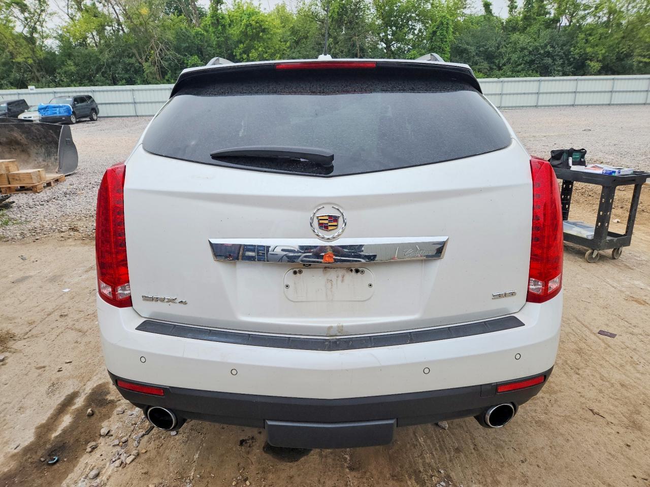 2015 Cadillac Srx Premium Collection White vin: 3GYFNGE35FS584883