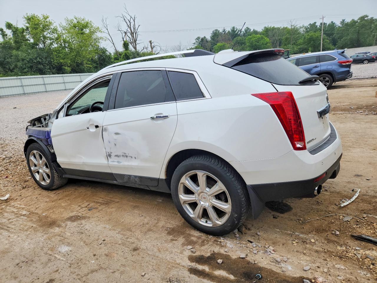 2015 Cadillac Srx Premium Collection White vin: 3GYFNGE35FS584883