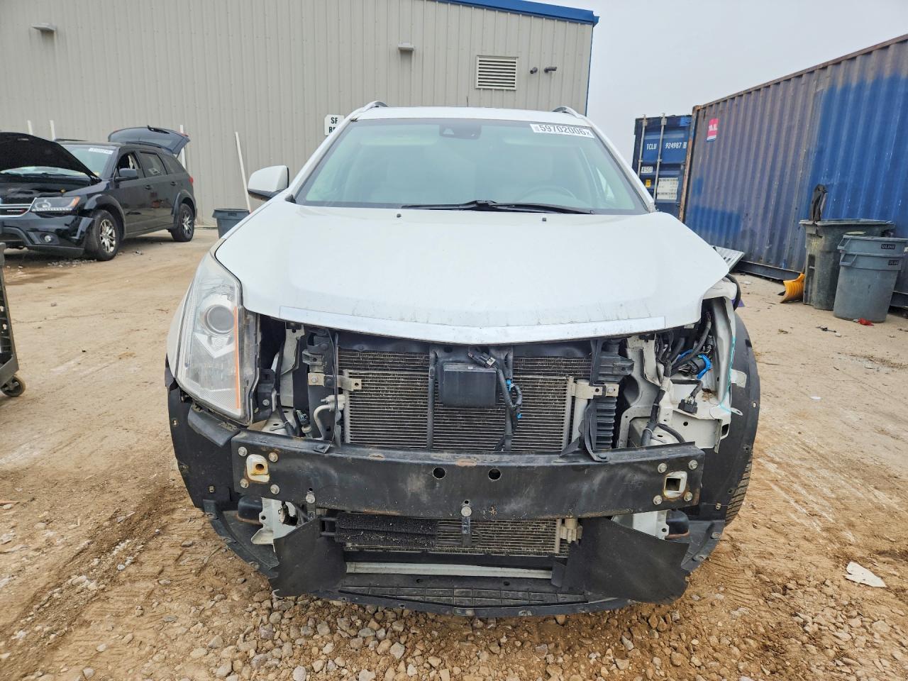 2015 Cadillac Srx Premium Collection White vin: 3GYFNGE35FS584883