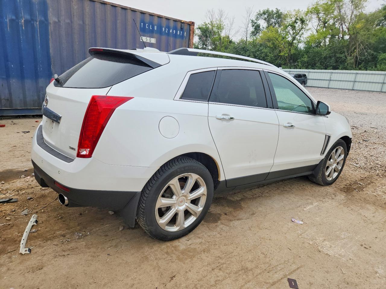 2015 Cadillac Srx Premium Collection White vin: 3GYFNGE35FS584883