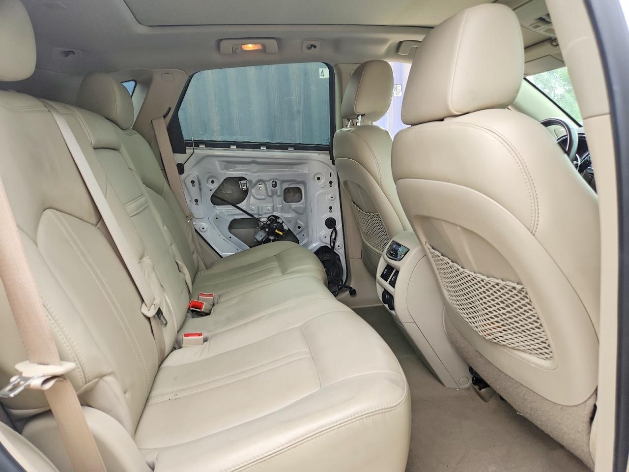 2015 Cadillac Srx Premium Collection White vin: 3GYFNGE35FS584883