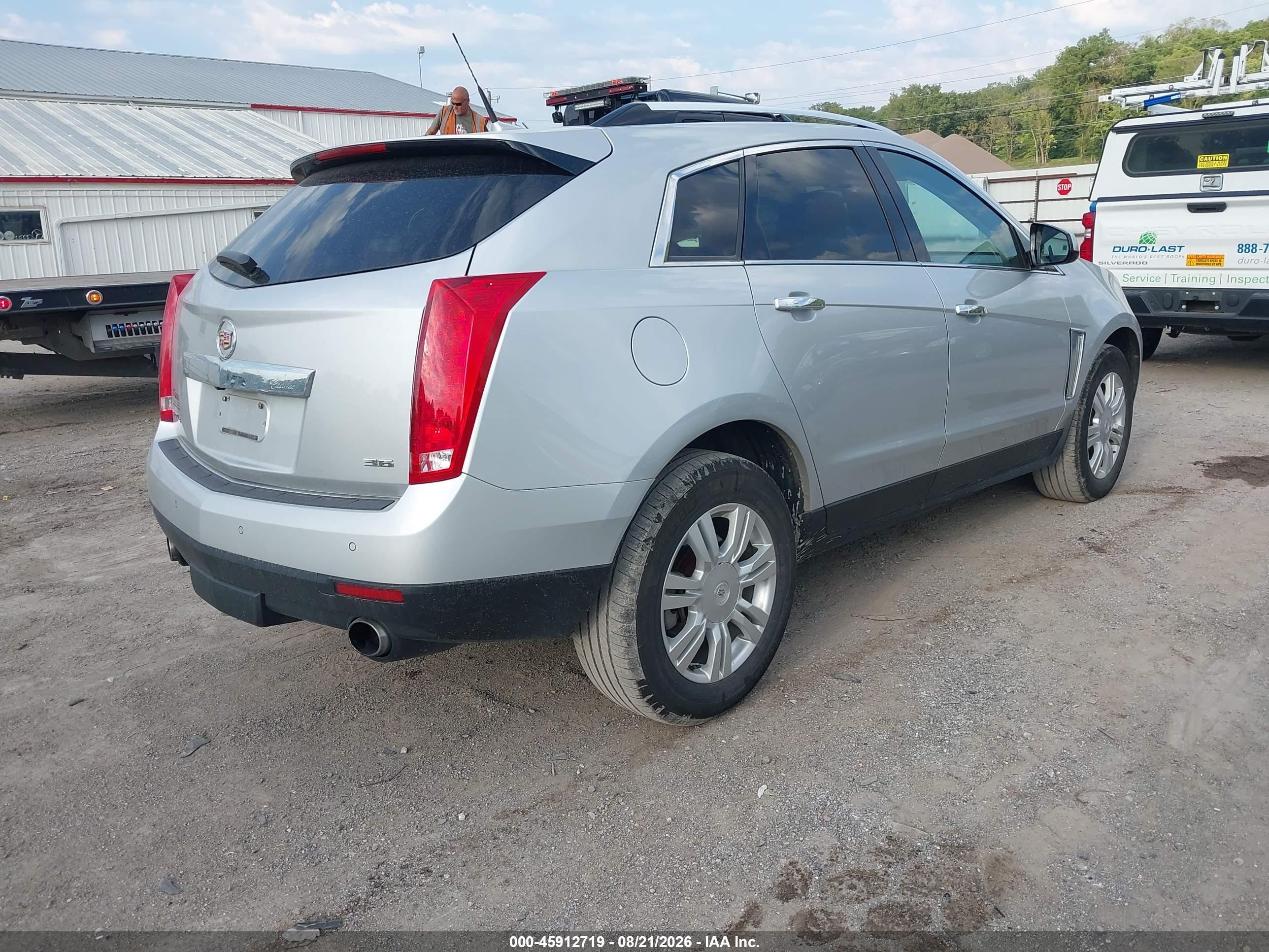 2013 Cadillac Srx Luxury Collection Silver vin: 3GYFNGE36DS541344