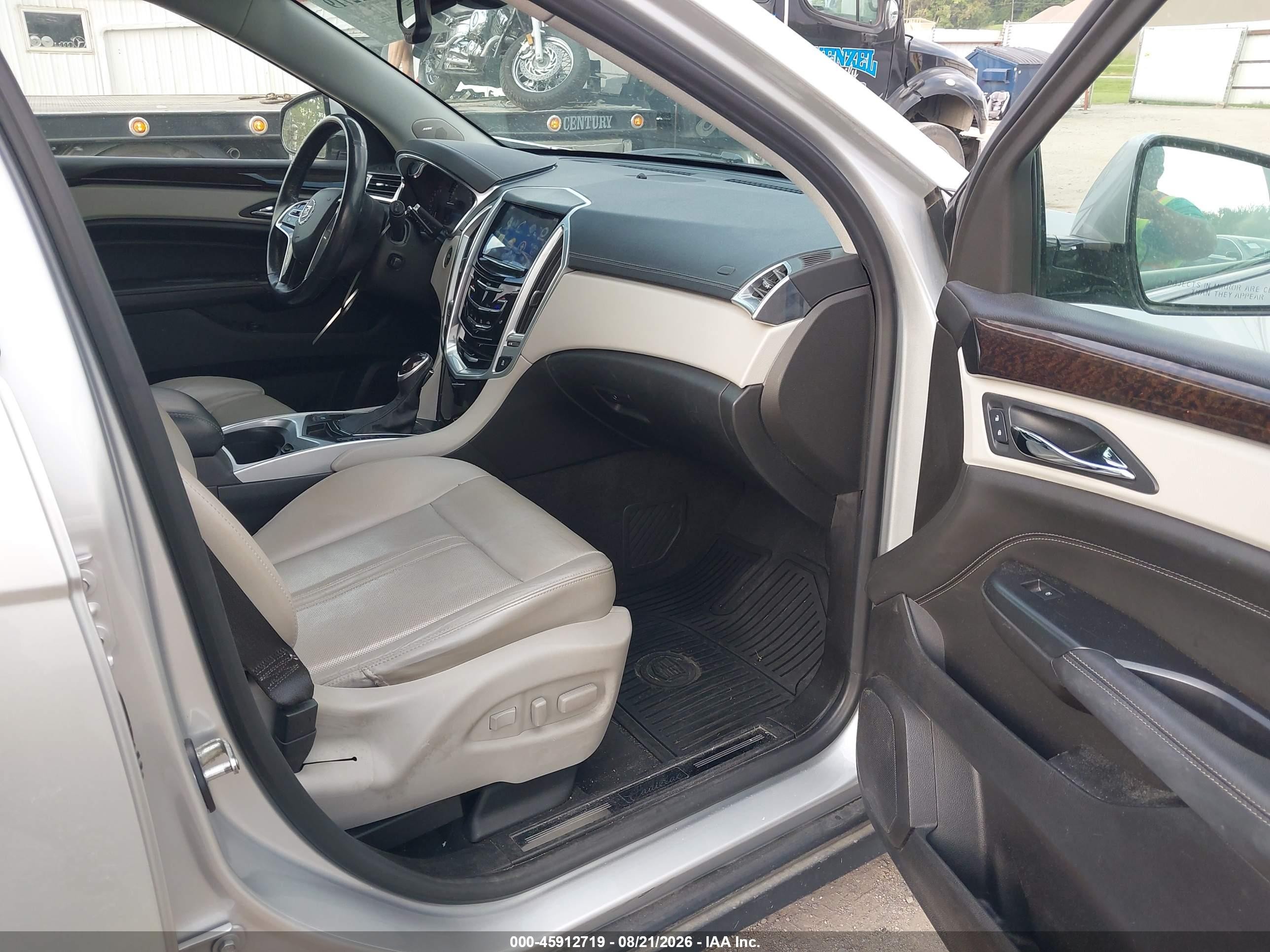 2013 Cadillac Srx Luxury Collection Silver vin: 3GYFNGE36DS541344