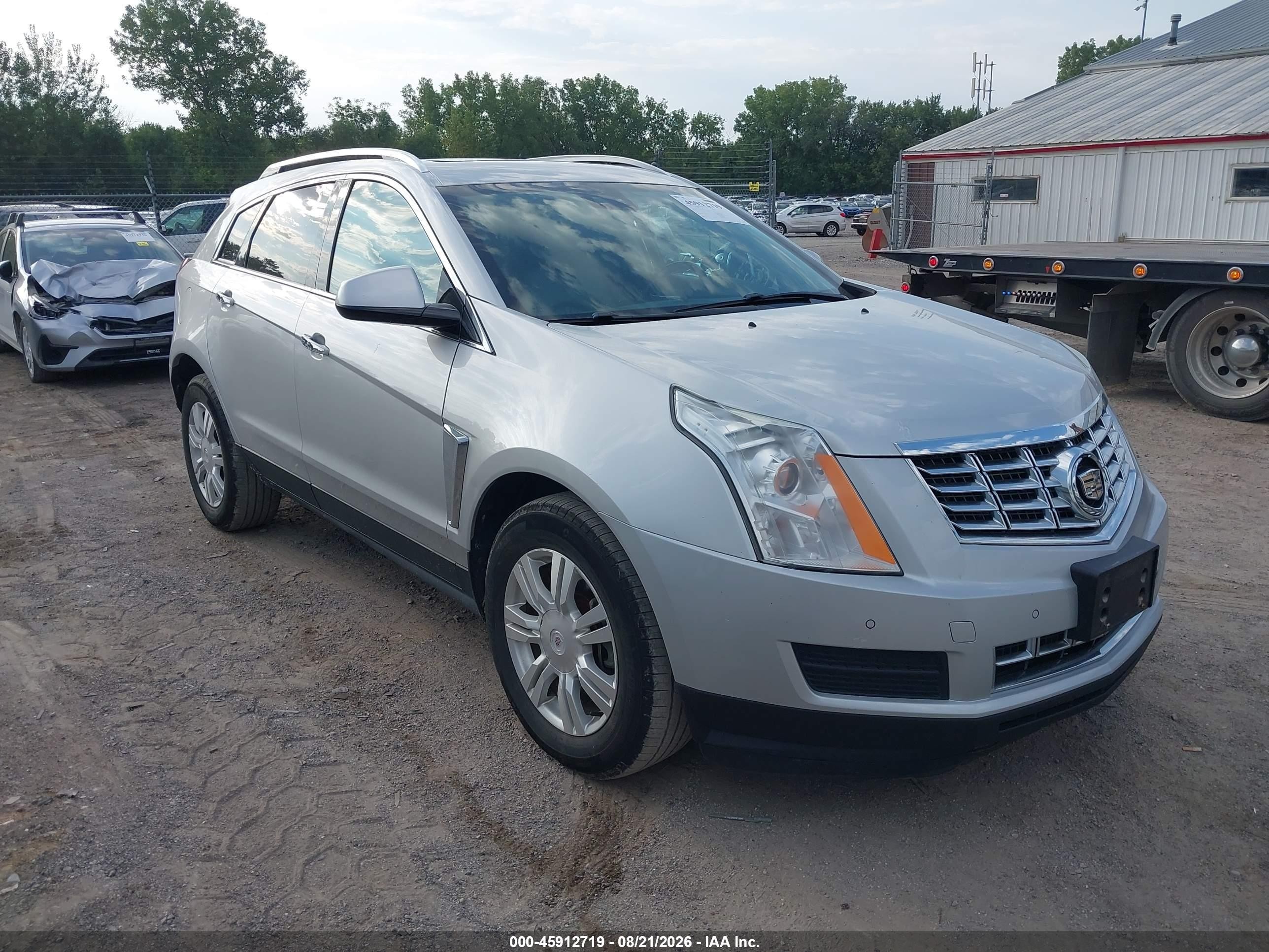 2013 Cadillac Srx Luxury Collection Silver vin: 3GYFNGE36DS541344