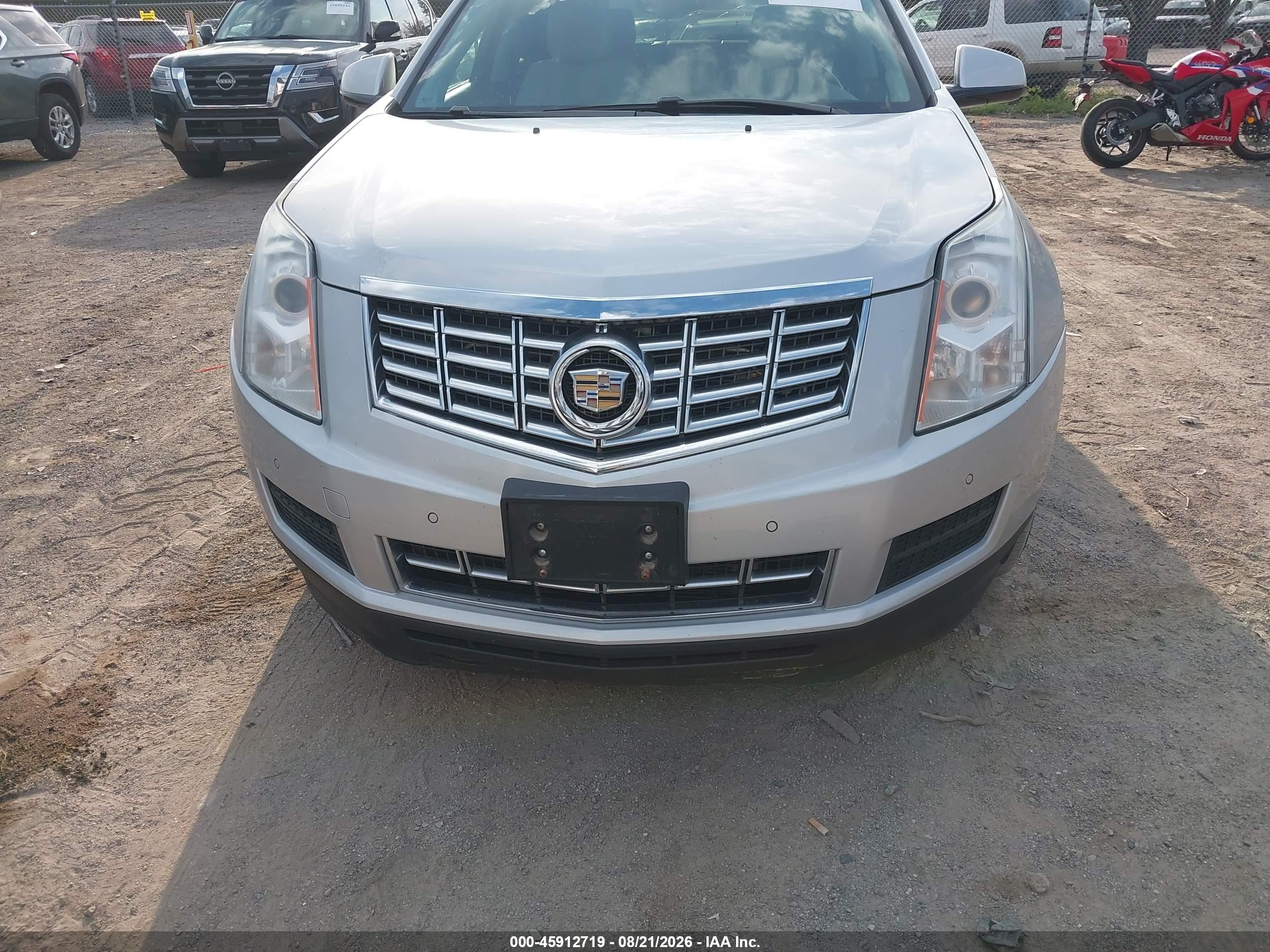 2013 Cadillac Srx Luxury Collection Silver vin: 3GYFNGE36DS541344