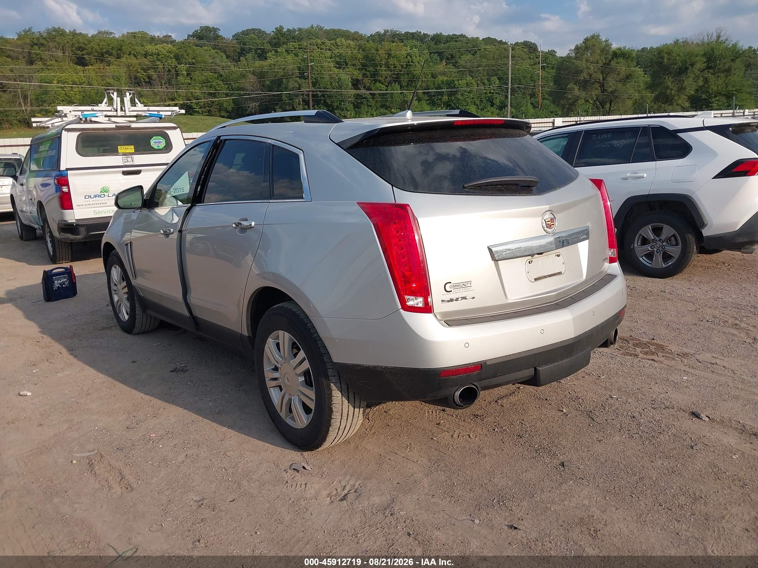 2013 Cadillac Srx Luxury Collection Silver vin: 3GYFNGE36DS541344