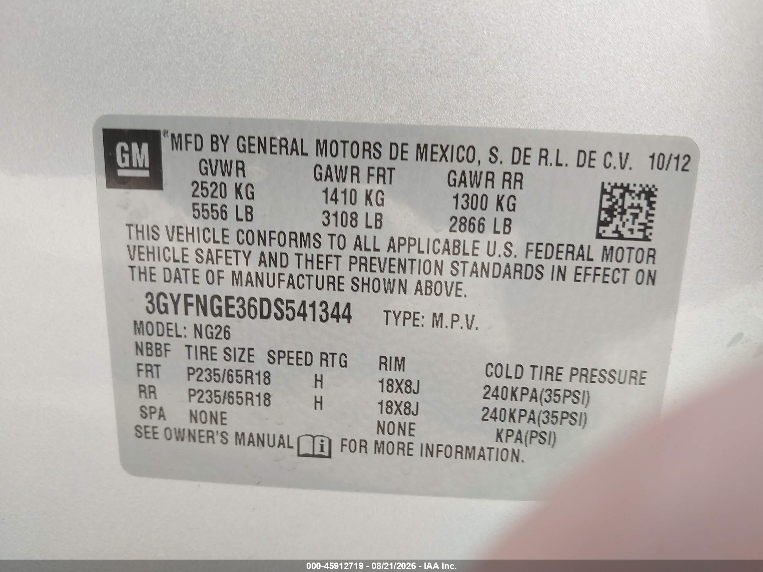 2013 Cadillac Srx Luxury Collection Silver vin: 3GYFNGE36DS541344