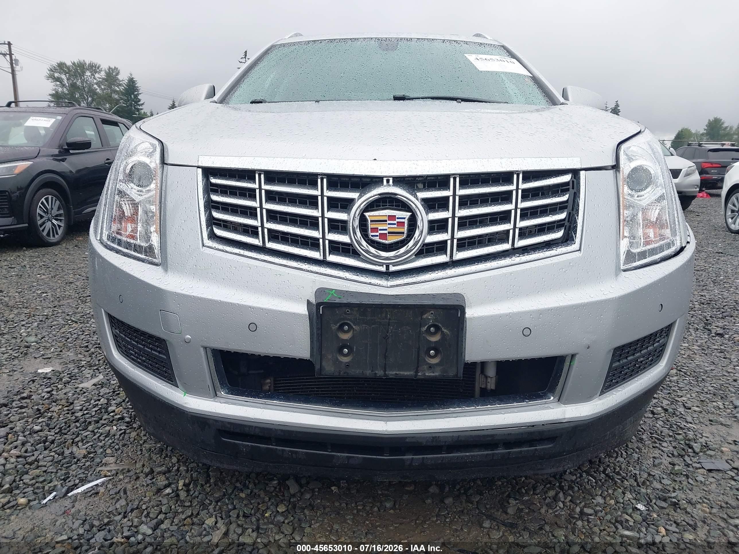 2013 Cadillac Srx Luxury Collection Серебряный vin: 3GYFNGE36DS607455