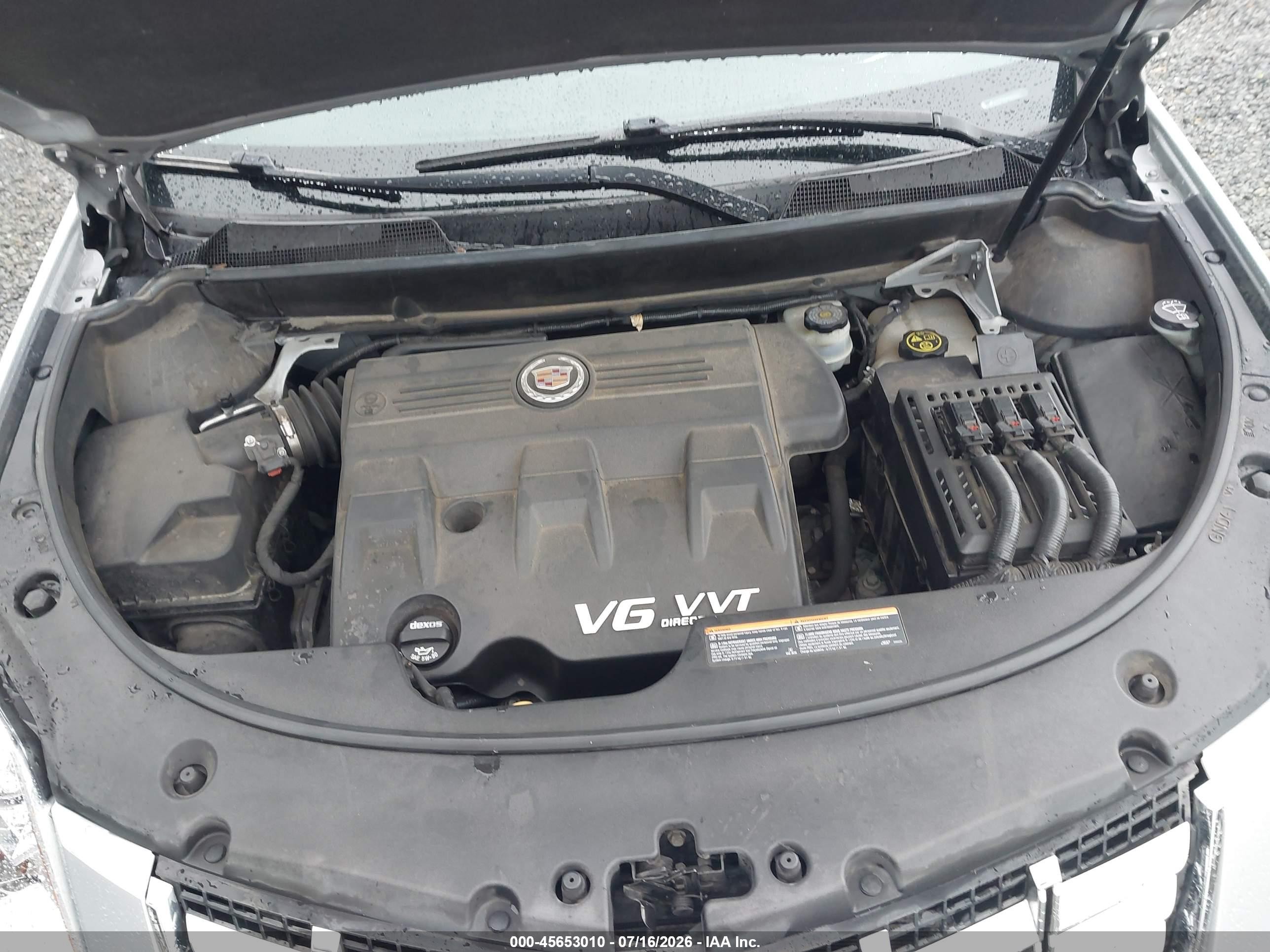 2013 Cadillac Srx Luxury Collection Серебряный vin: 3GYFNGE36DS607455