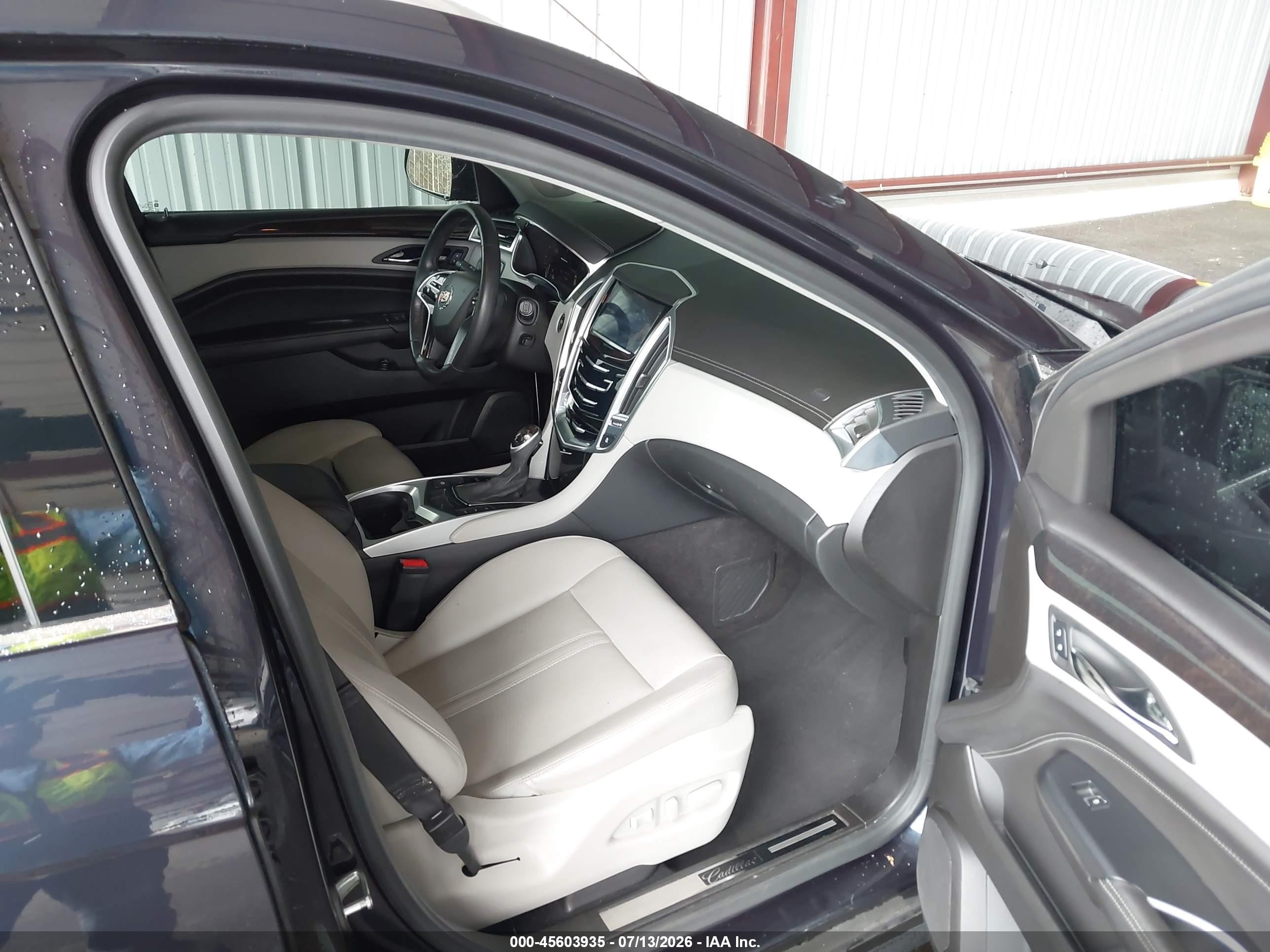 2014 Cadillac Srx Premium Collection Blue vin: 3GYFNGE36ES531642