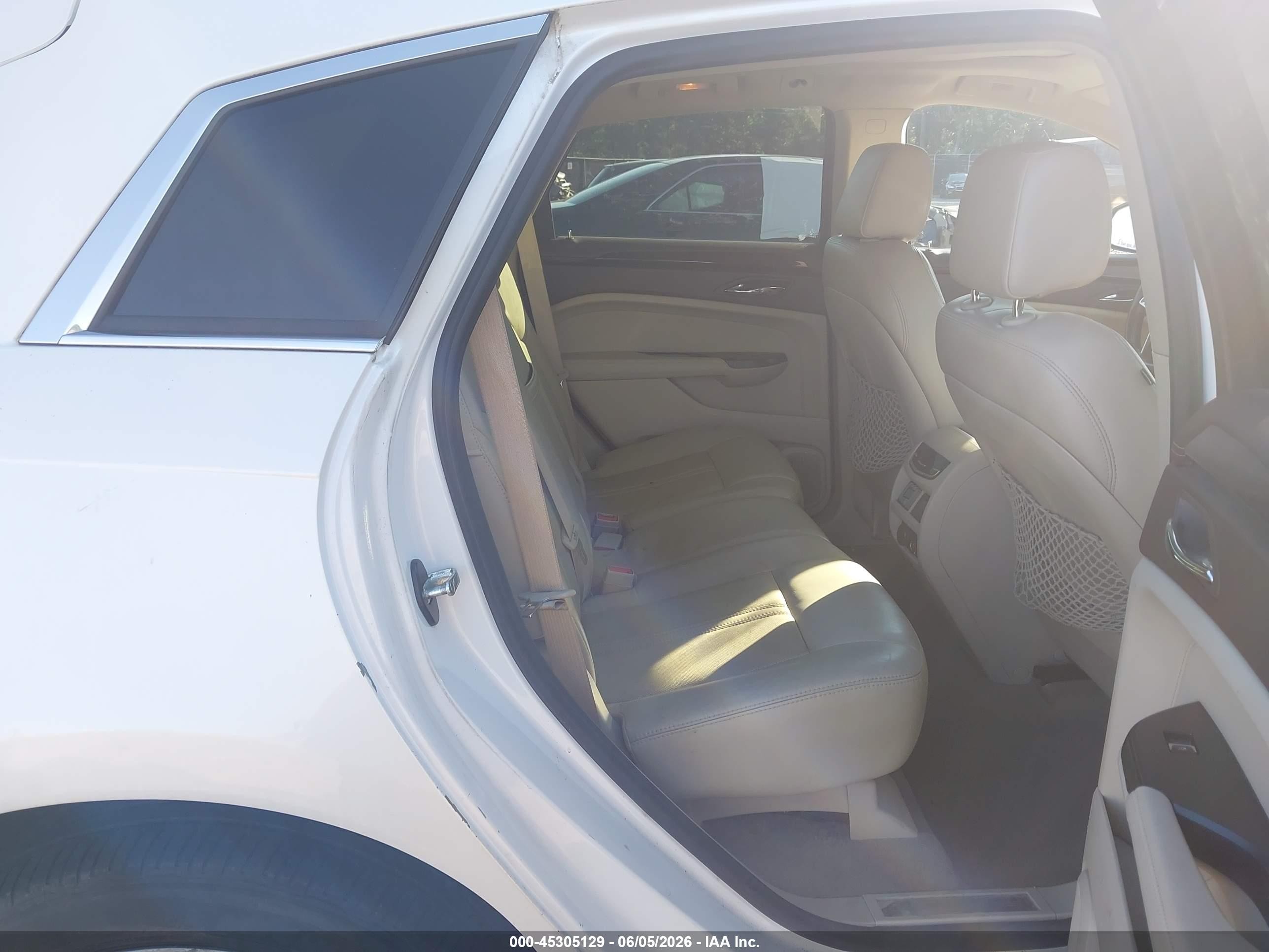 2014 Cadillac Srx Premium Collection White vin: 3GYFNGE36ES562714