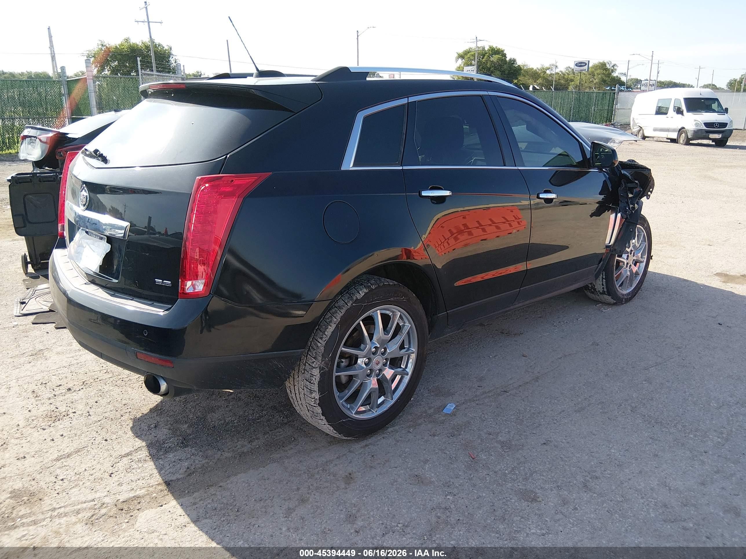 2015 Cadillac Srx Premium Collection Black vin: 3GYFNGE36FS522392