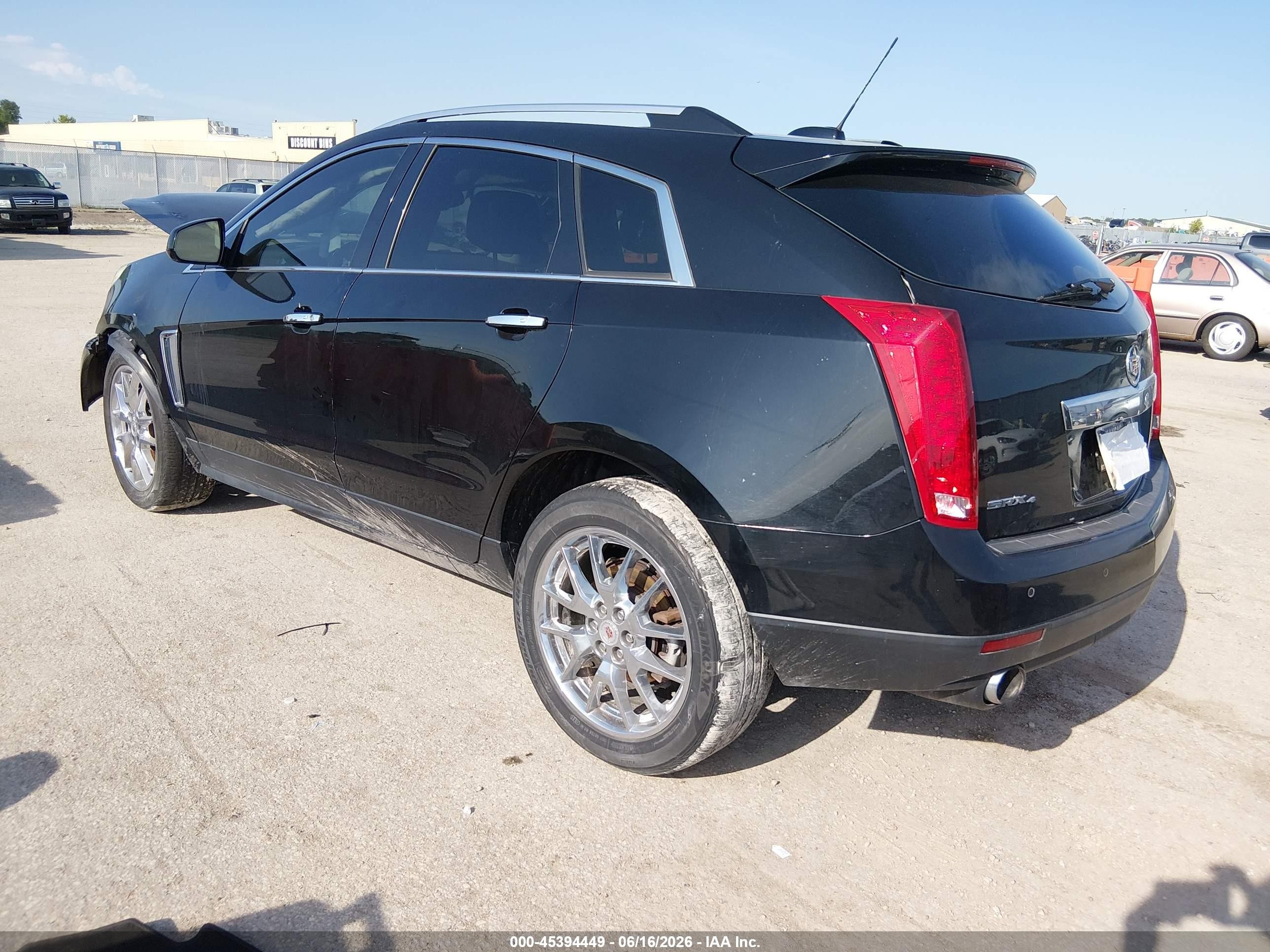 2015 Cadillac Srx Premium Collection Black vin: 3GYFNGE36FS522392