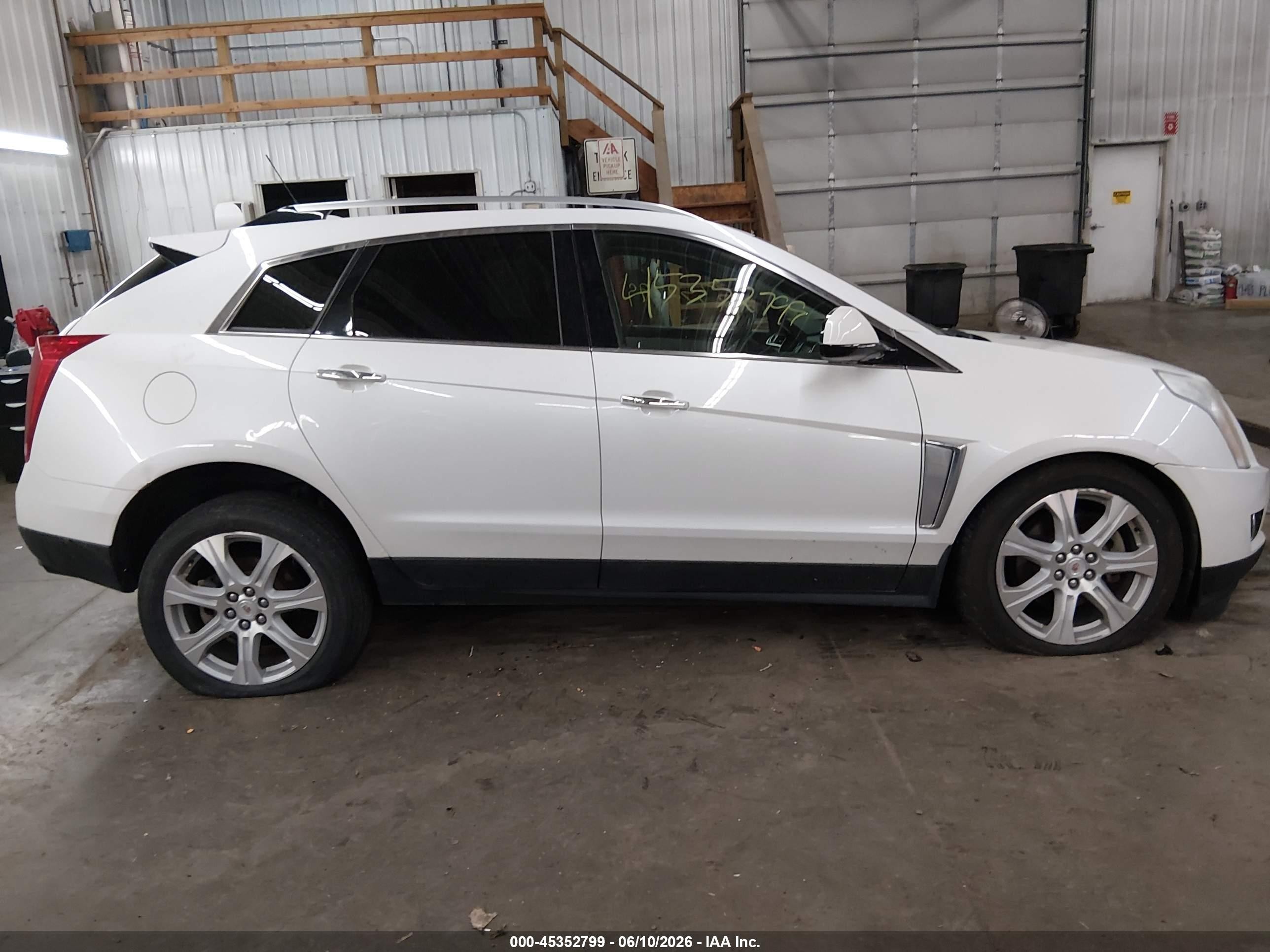2015 Cadillac Srx Premium Collection White vin: 3GYFNGE36FS538057