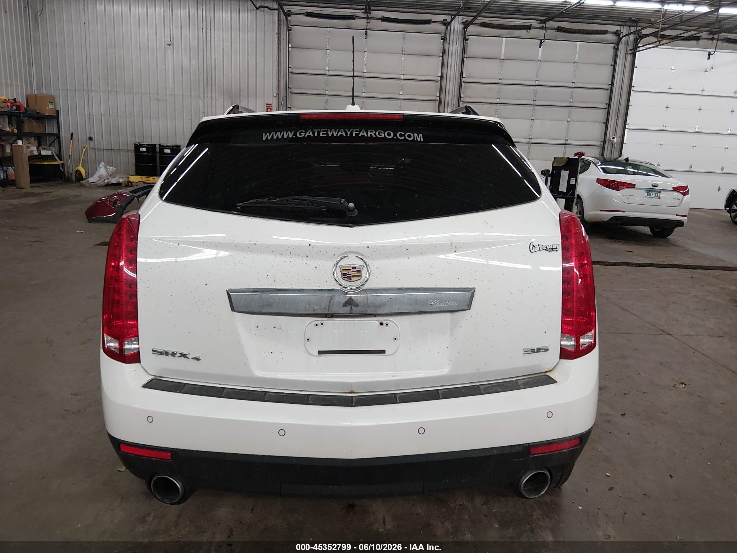 2015 Cadillac Srx Premium Collection White vin: 3GYFNGE36FS538057