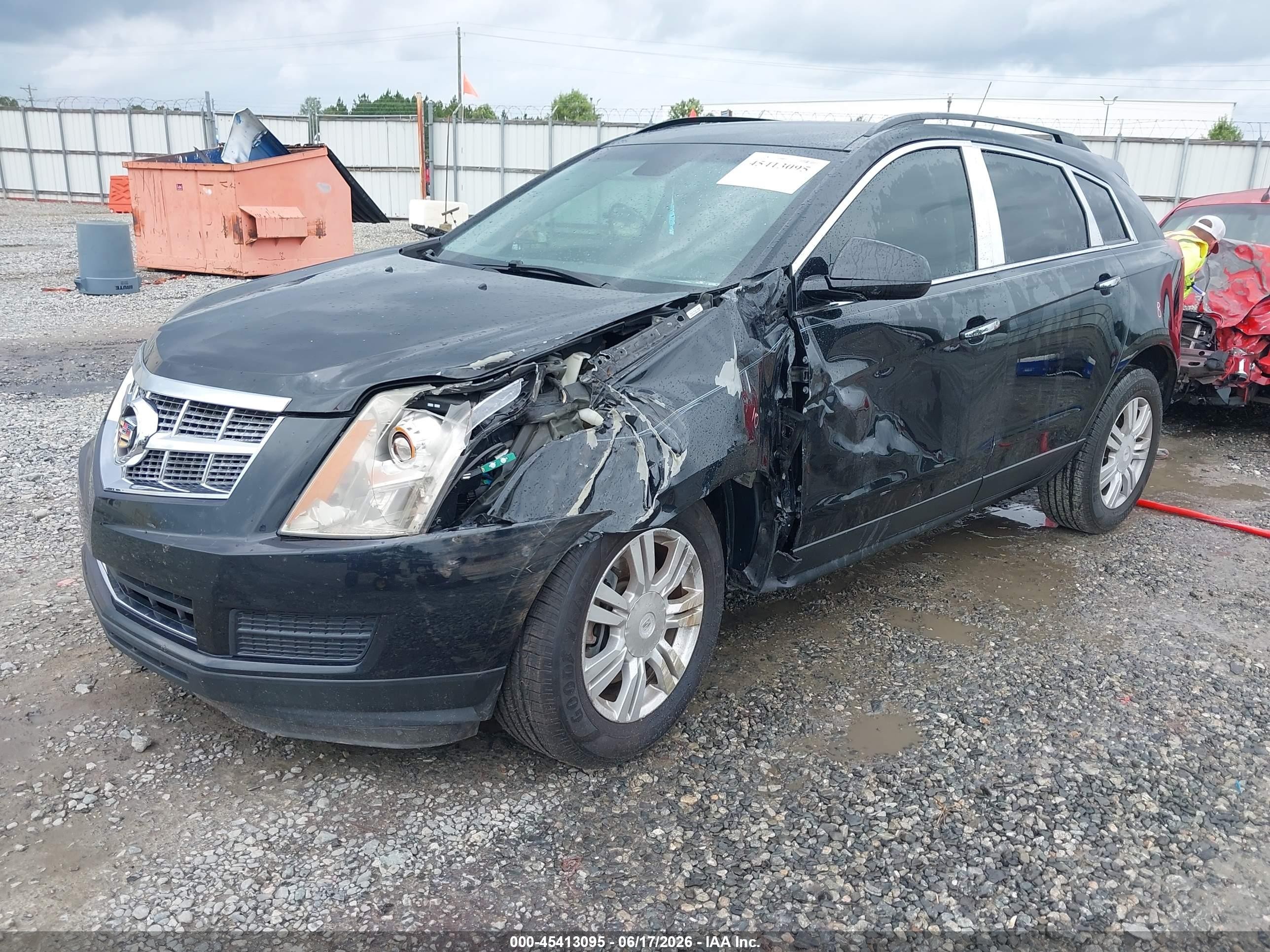 2012 Cadillac Srx Standard Black vin: 3GYFNGE37CS546499