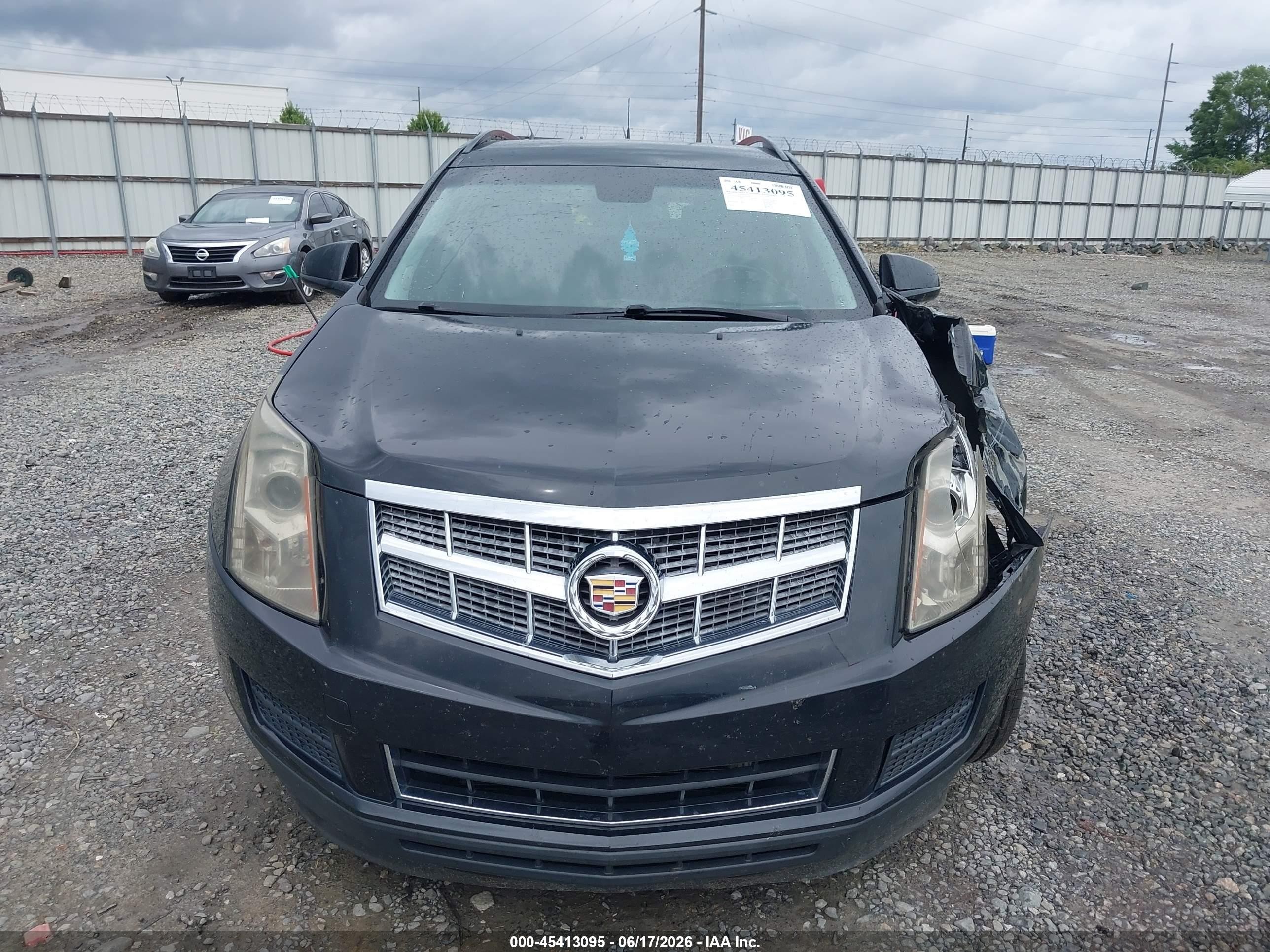 2012 Cadillac Srx Standard Black vin: 3GYFNGE37CS546499
