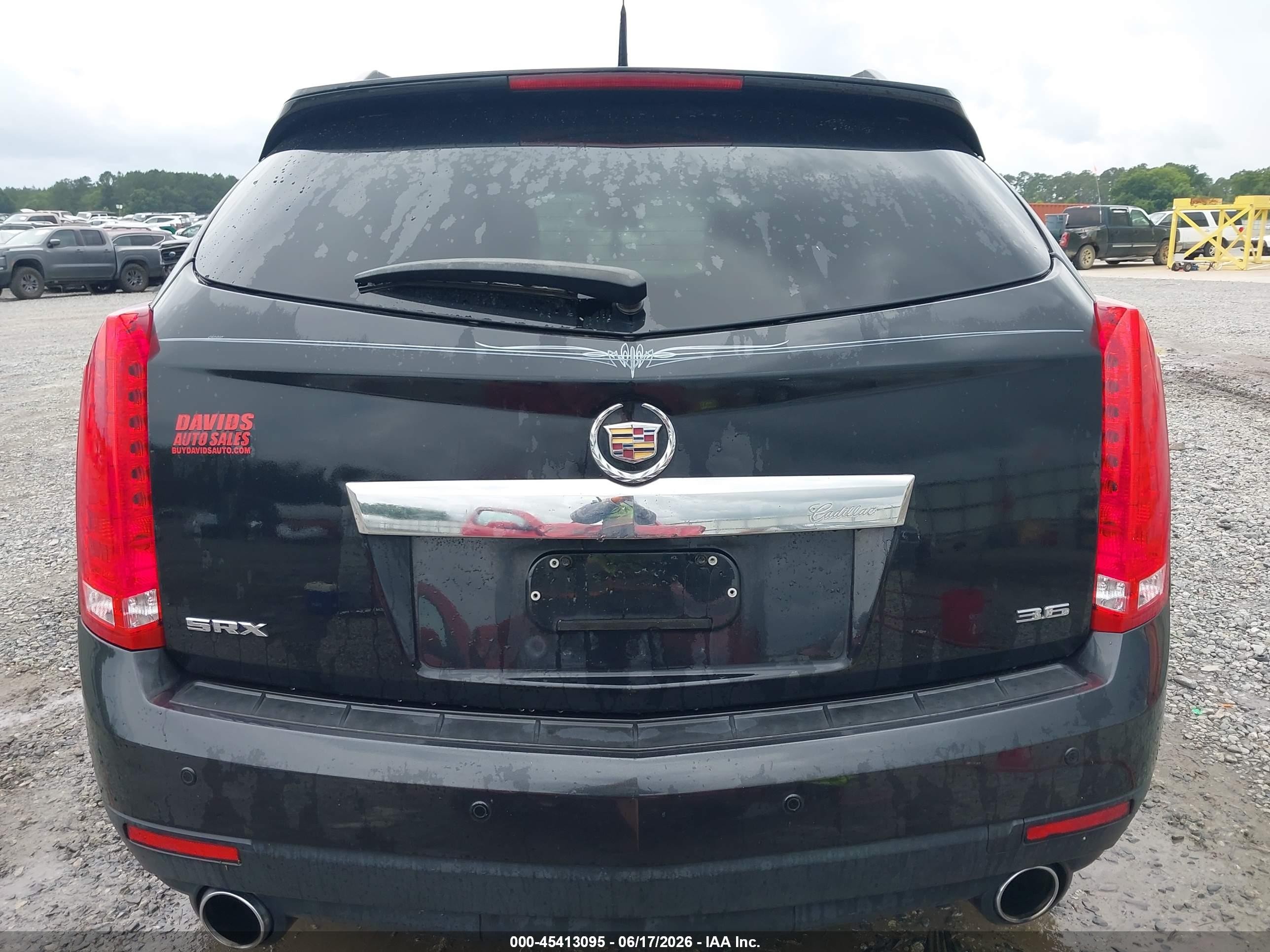 2012 Cadillac Srx Standard Black vin: 3GYFNGE37CS546499