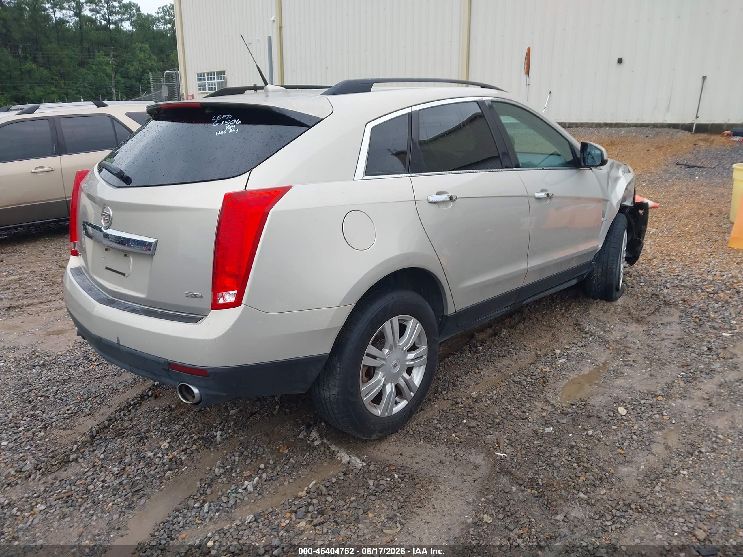 2012 Cadillac Srx Standard Cream vin: 3GYFNGE37CS567188