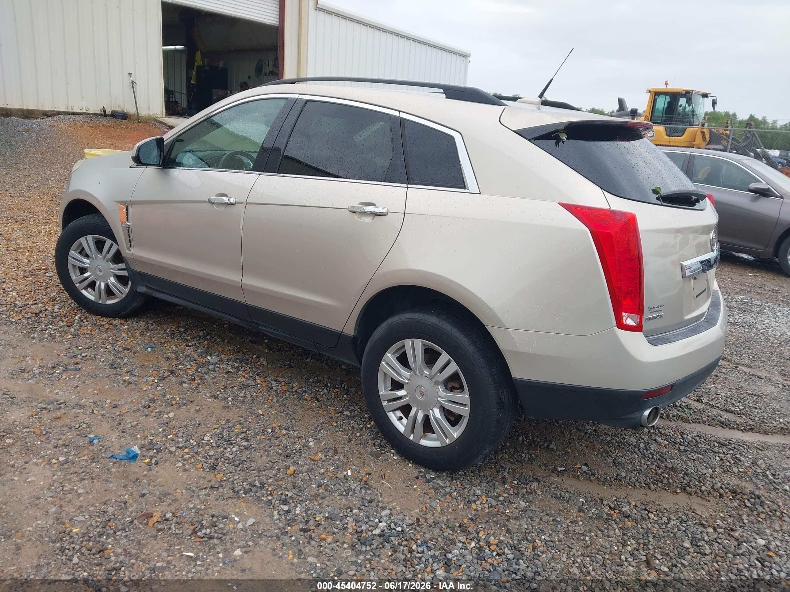 2012 Cadillac Srx Standard Cream vin: 3GYFNGE37CS567188