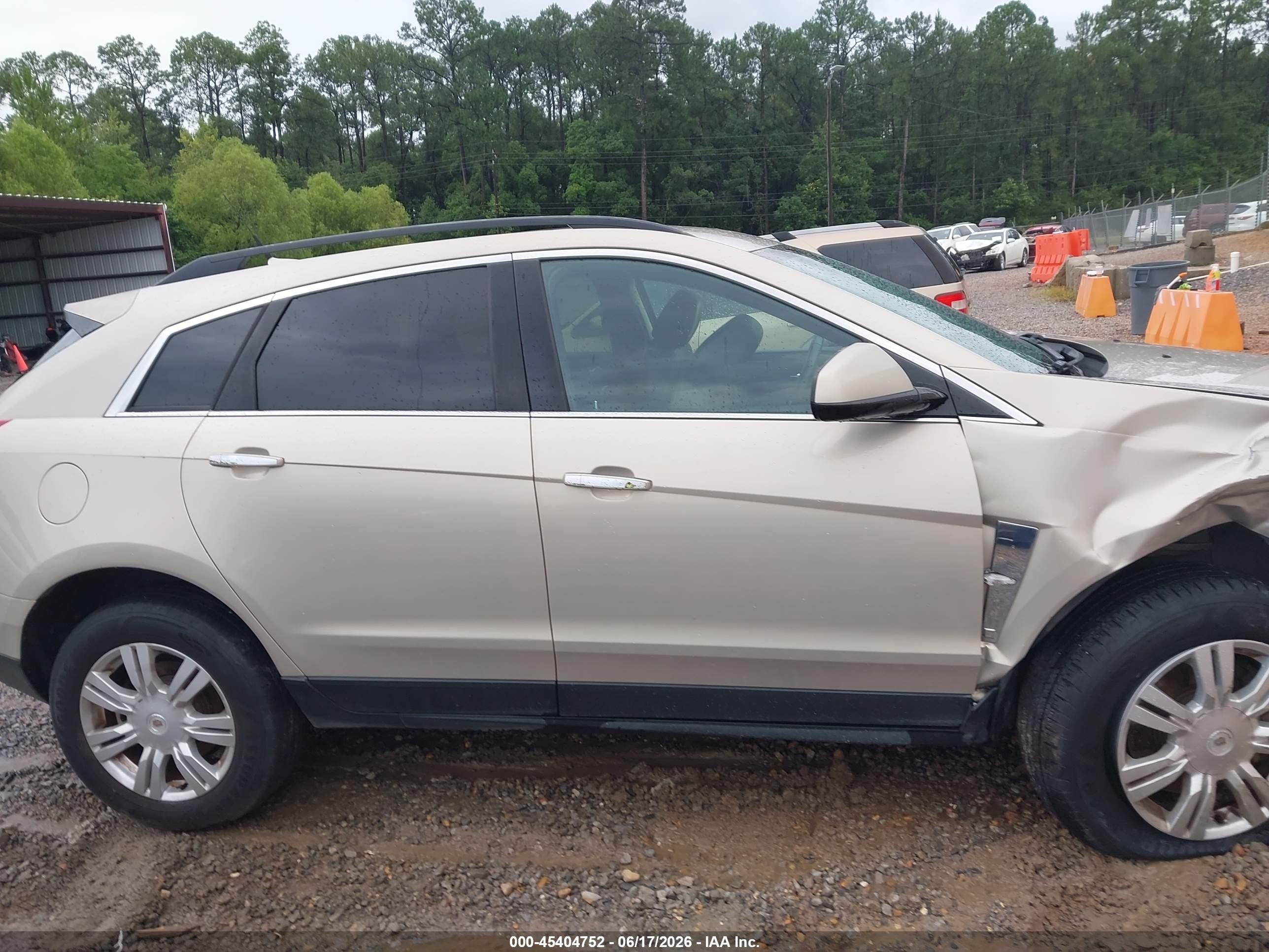 2012 Cadillac Srx Standard Cream vin: 3GYFNGE37CS567188