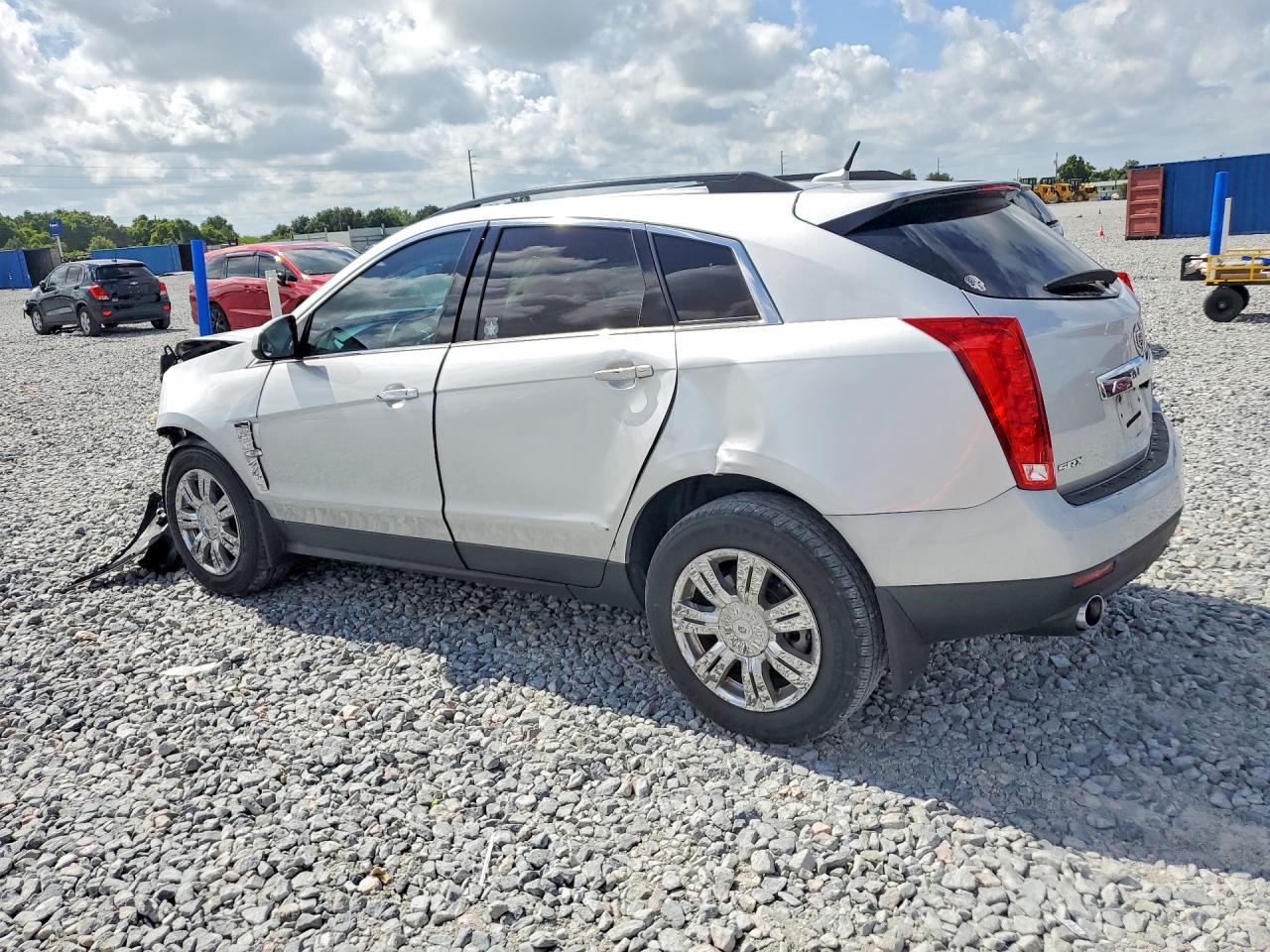 2012 Cadillac Srx Silver vin: 3GYFNGE37CS629656
